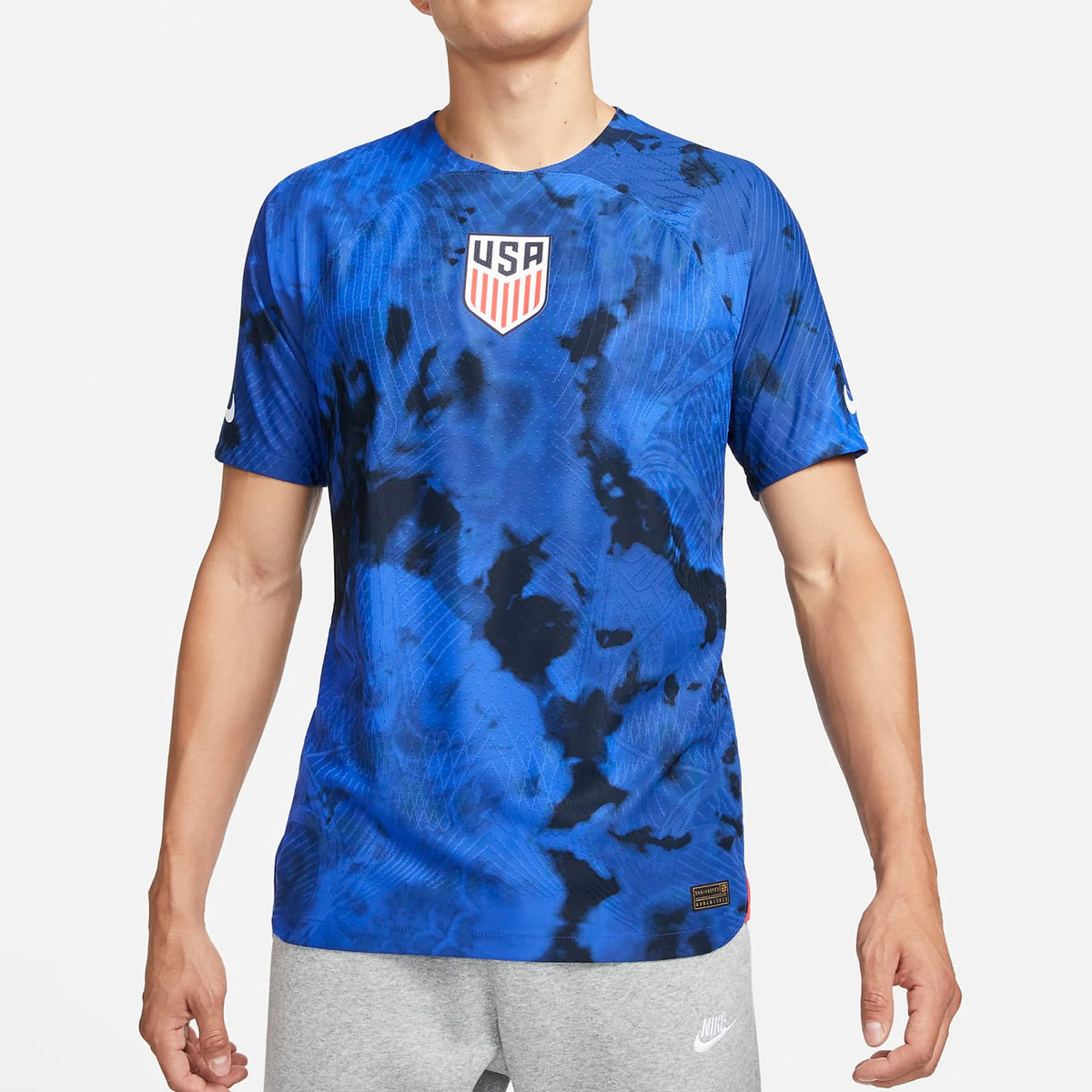  Nike USA Home Men's Authentic World Cup Soccer Jersey 22/23  (as1, Alpha, s, Regular, Regular) White : Sports & Outdoors