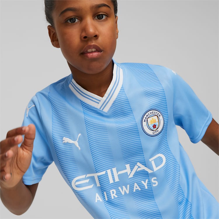 Puma Manchester City 23/24 Youth Away Jersey