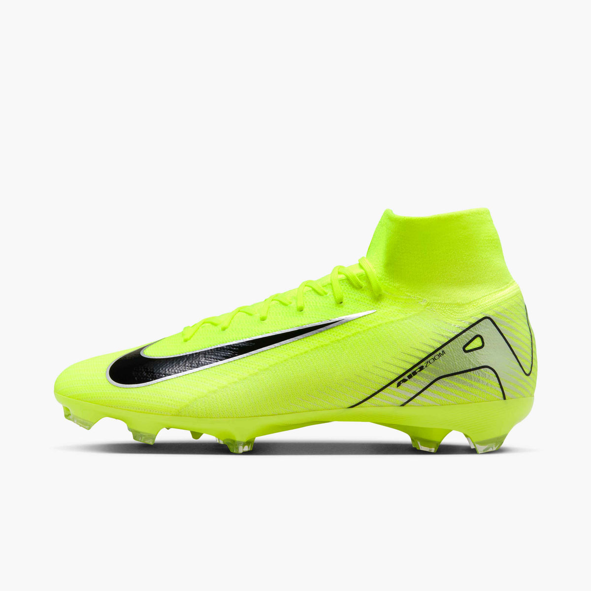 Nike Mercurial Superfly 10 Pro FG High-Top Soccer Cleats - HF9433-700-NIKE by Nike | Available at Niky&#39;s Sports