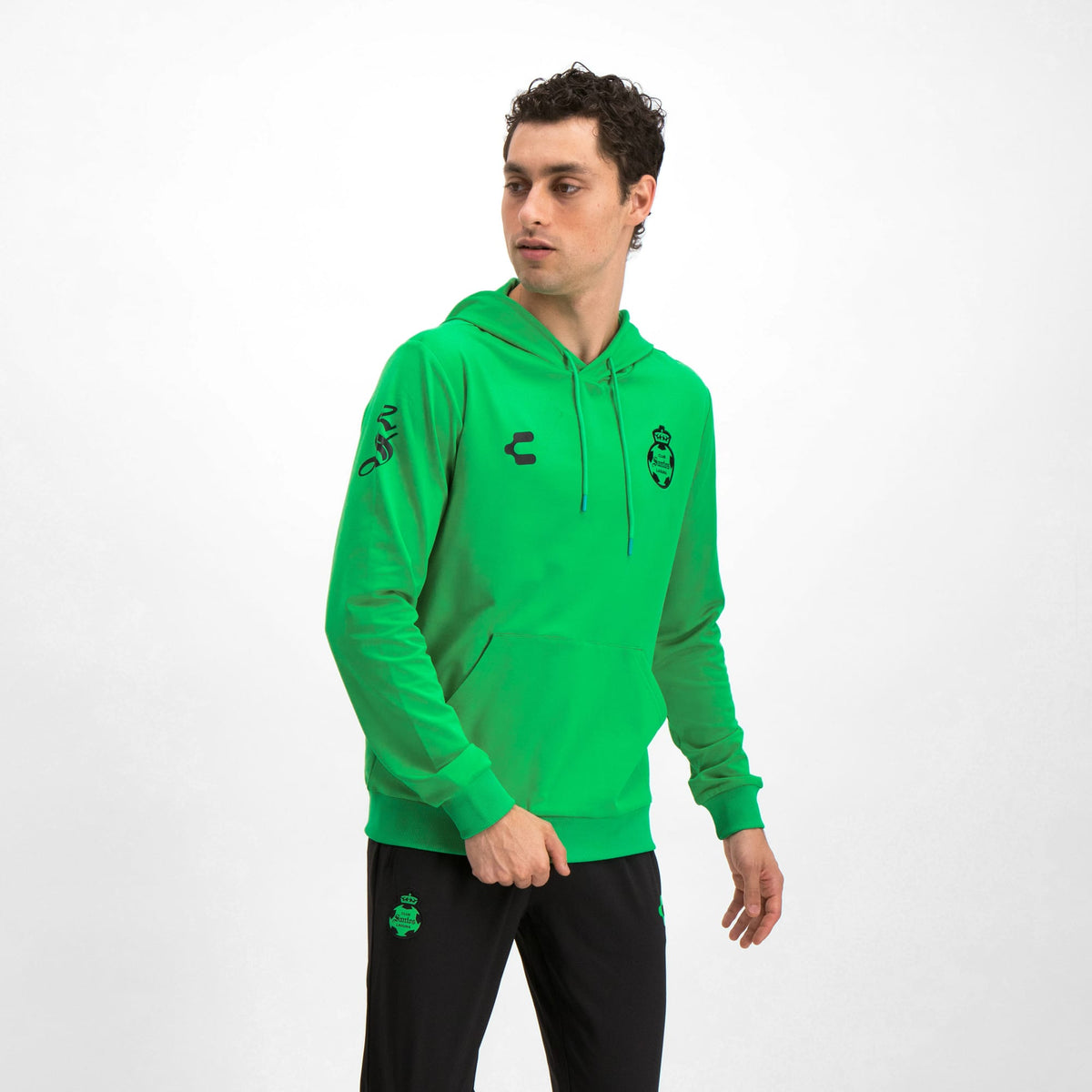 Charly Men&#39;s Santos Hoodie Green