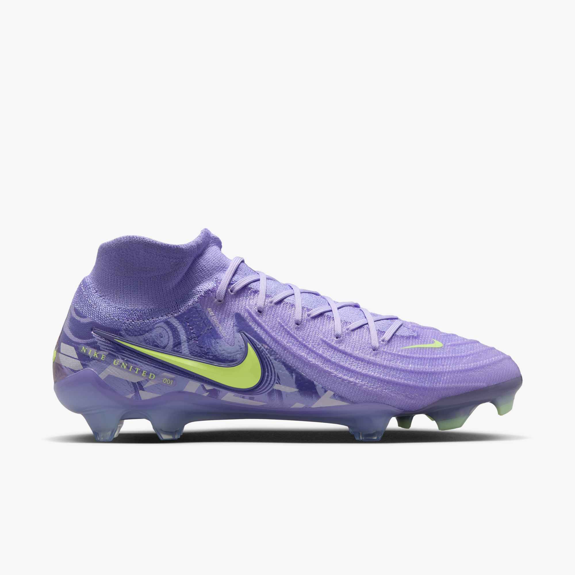 Nike United Phantom Luna 2 Elite FG High-Top Soccer Cleats - HF1600-500-NIKE by Nike | Available at Niky's Sports