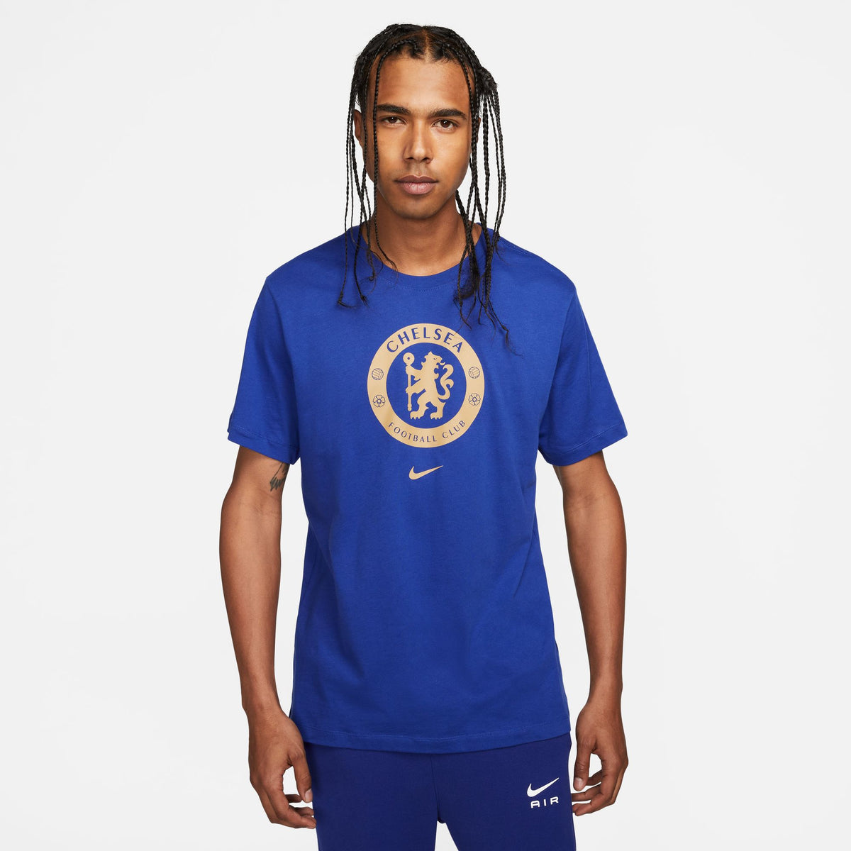 Nike Chelsea FC Crest Men&#39;s Soccer T-Shirt