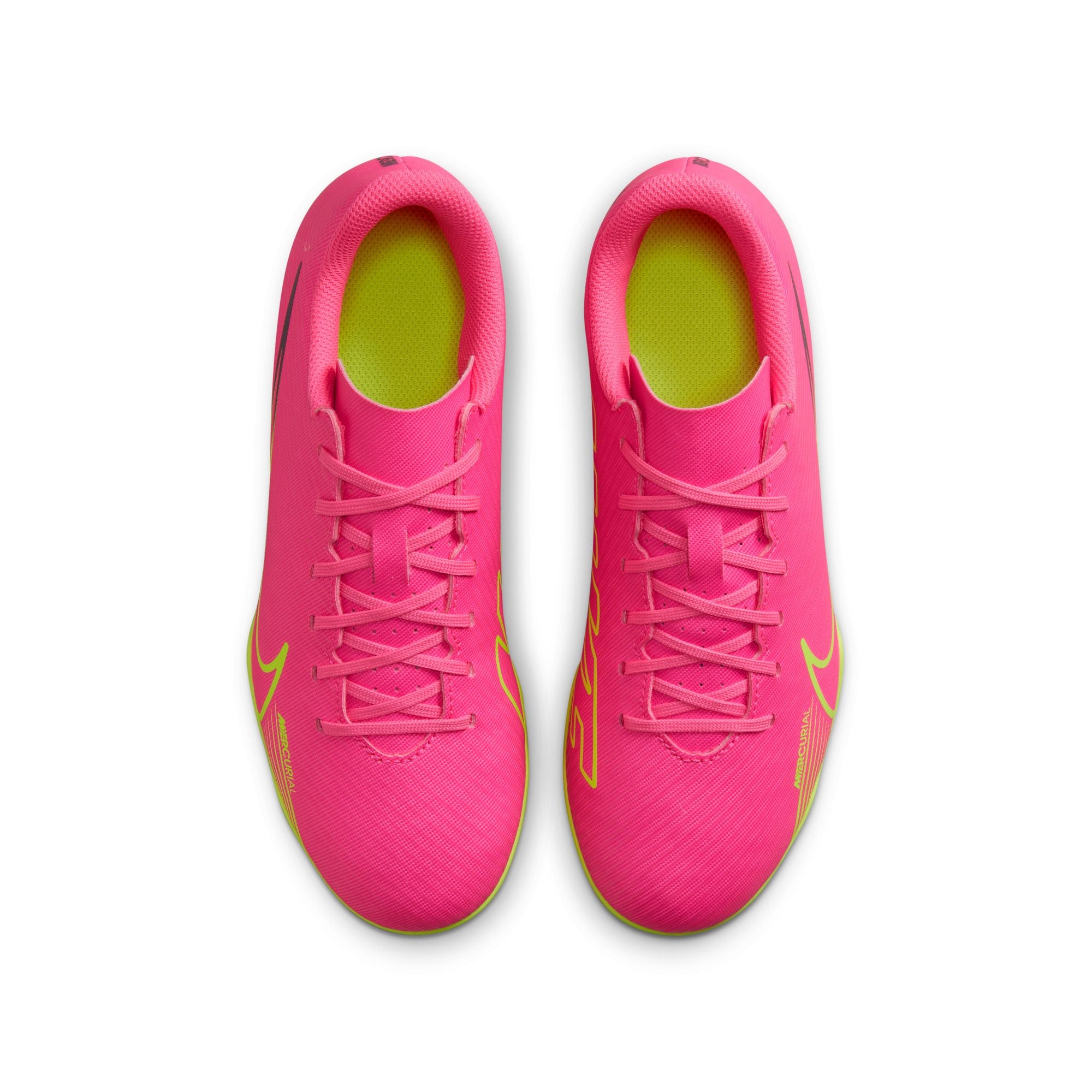 Kids' Nike Jr. Mercurial Vapor 15 Club FG/MG Molded Soccer Cleats 1 Pink