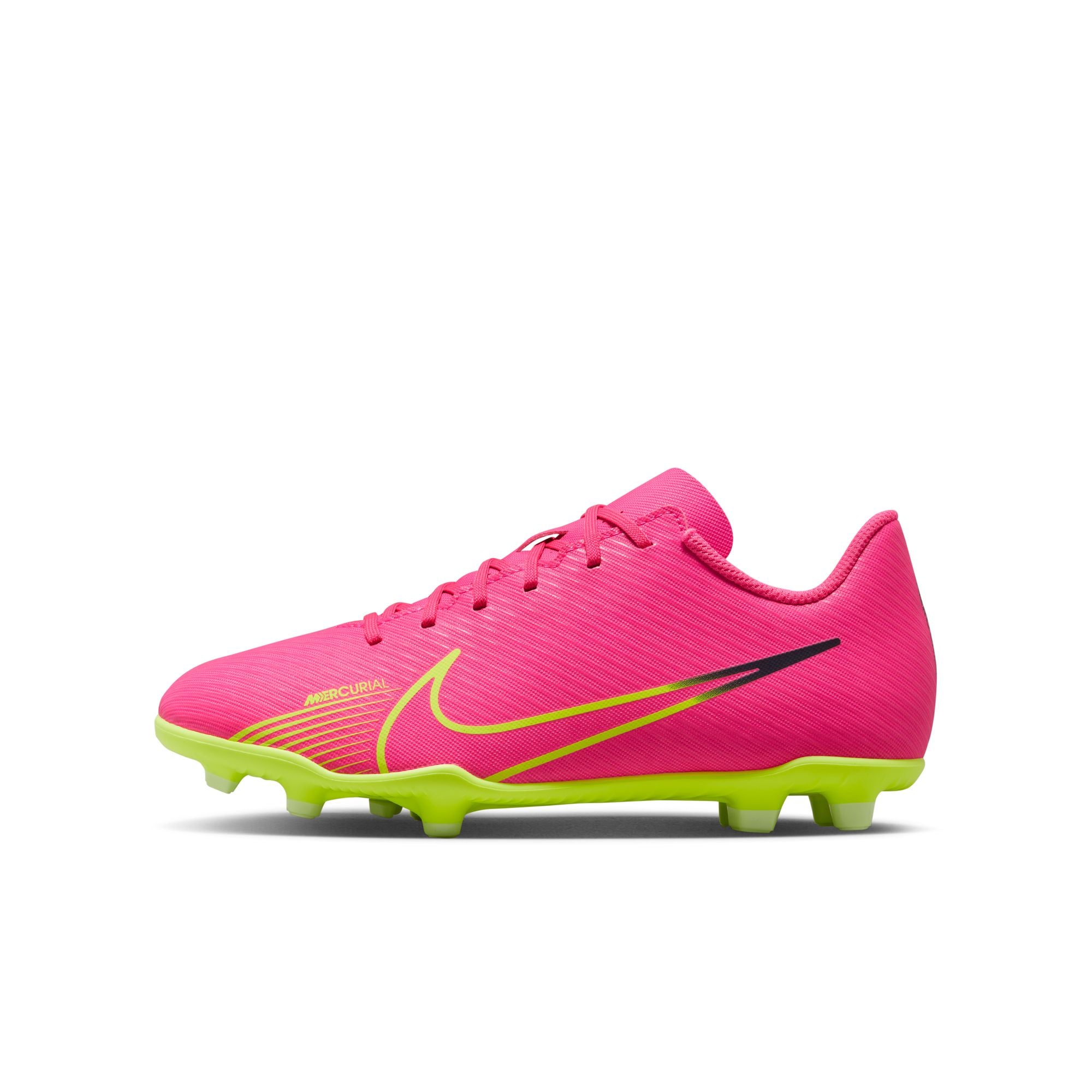 :Nike Youth Vapor 15 Club Firm Ground - Dark Beetroot /  Metallic Vivid Gold