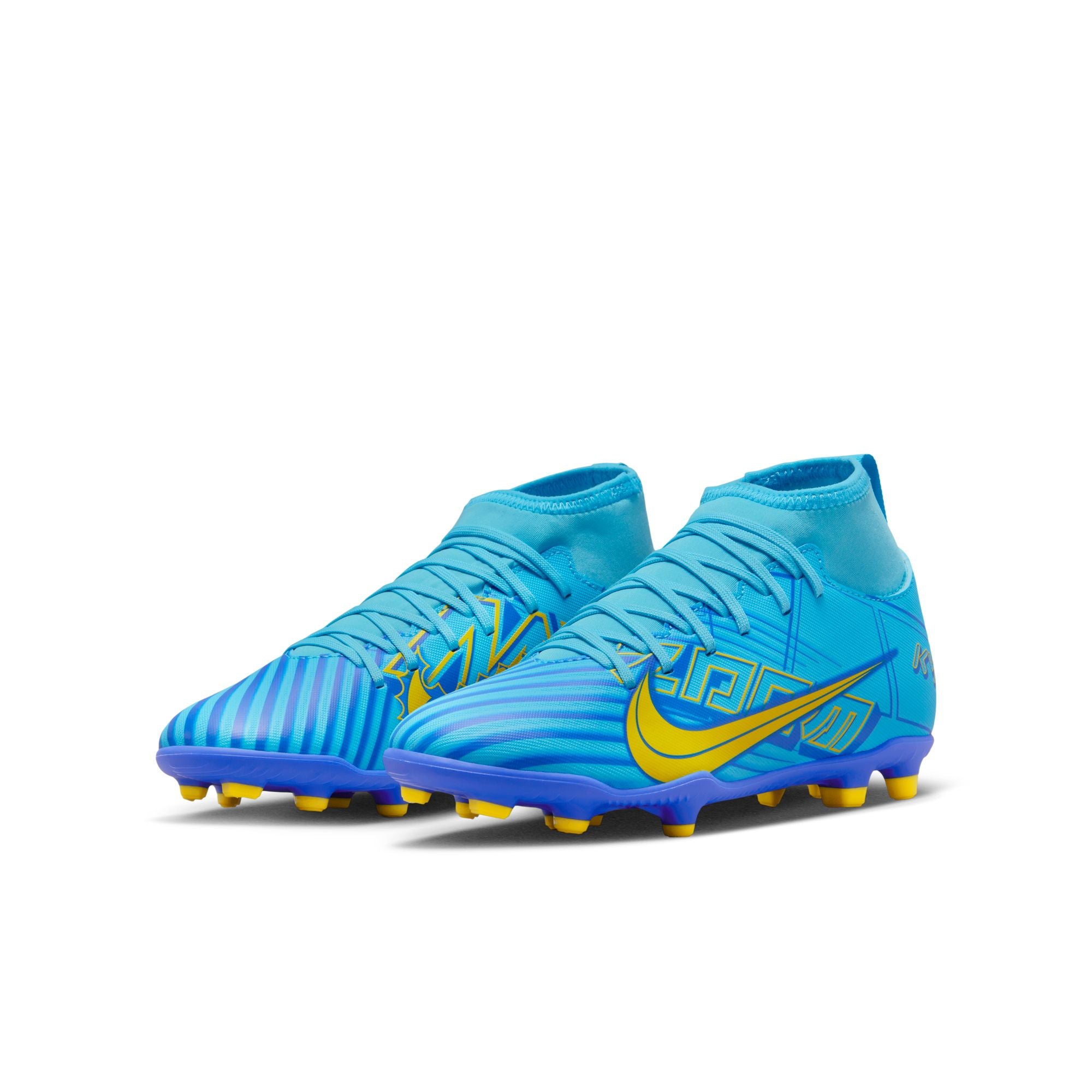 Nike Kylian Mbappe Jr. Mercurial Superfly 9 Club KM FG/MG Little/Big Kids' Multi-Ground Soccer Cleats