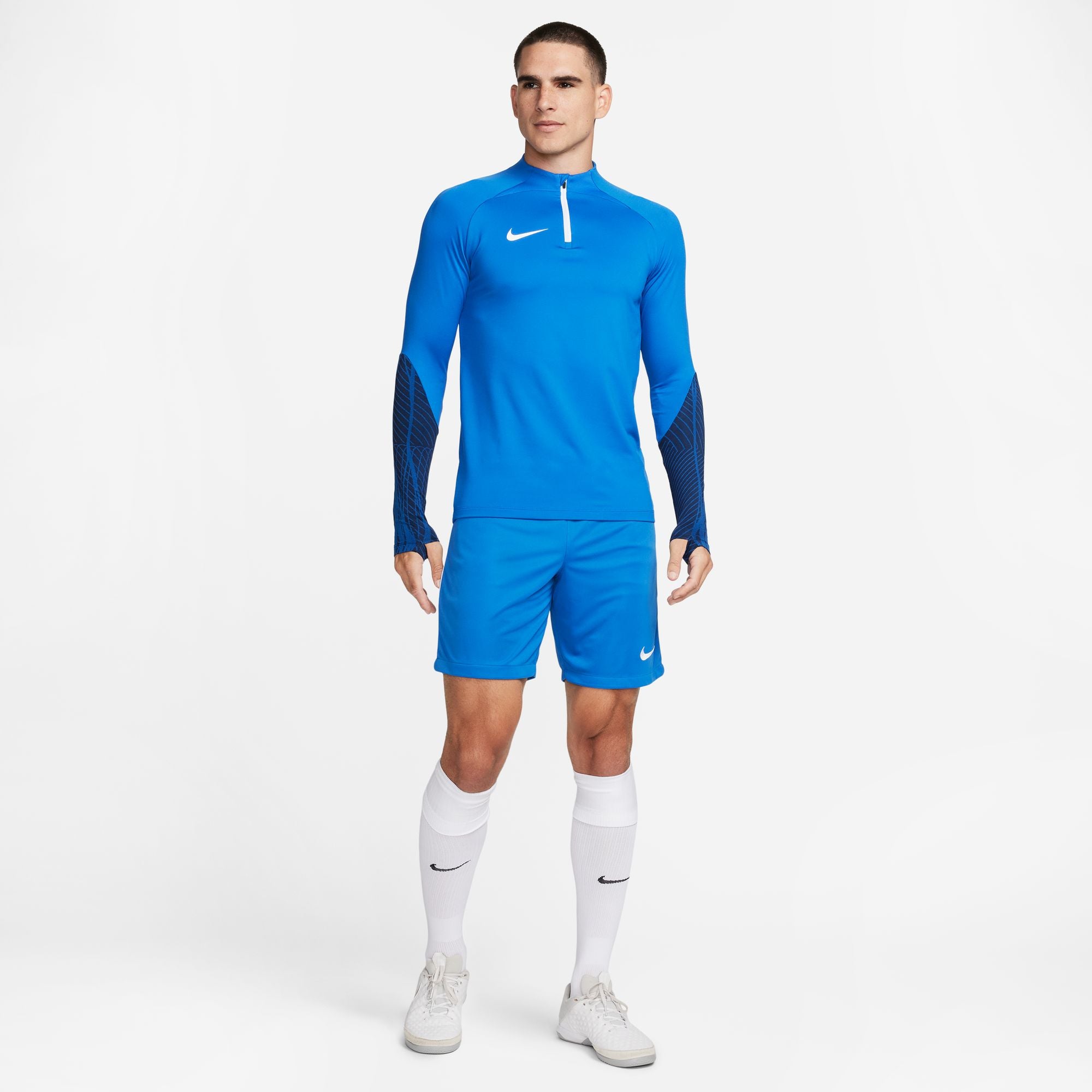 Nike Dri-FIT Strike Men's Soccer Drill Top - DR2294-463-NIKE by Nike | Available at Niky's Sports