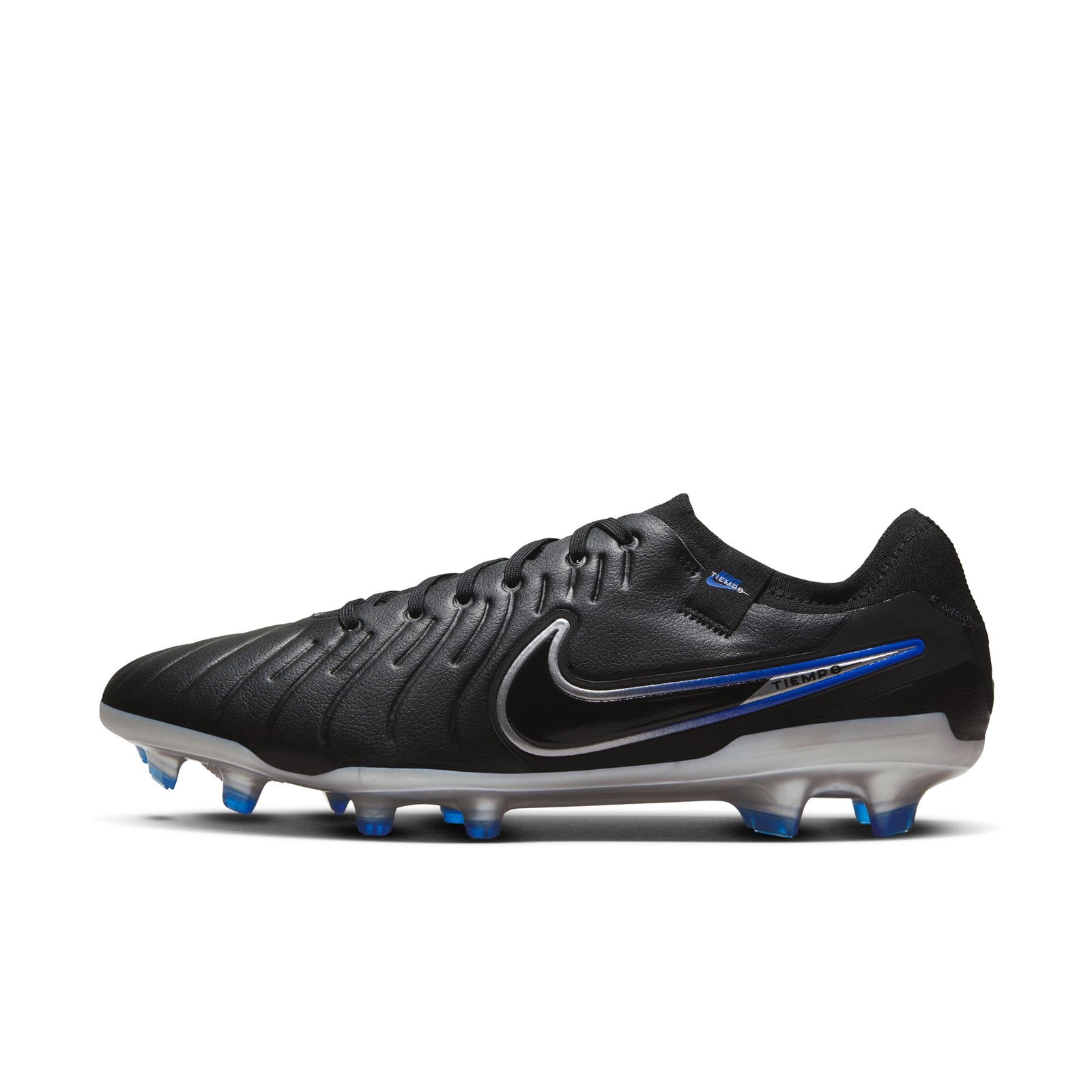 Nike Tiempo Legend 10 Pro FG Soccer Cleats Black Blue