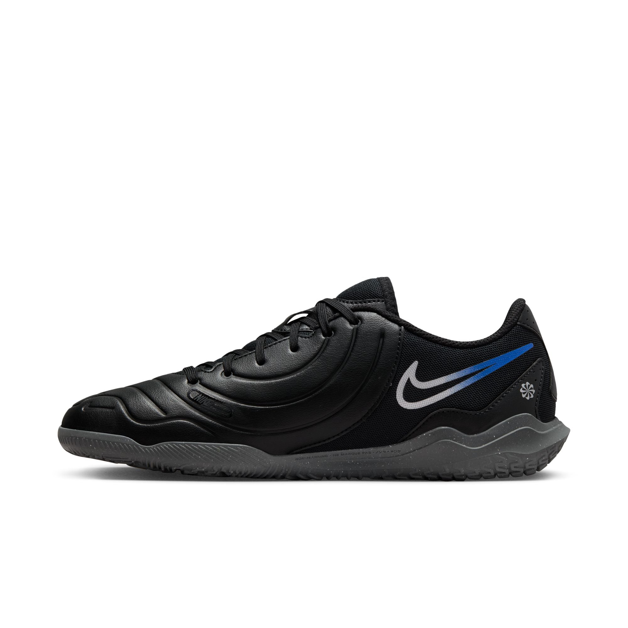 Nike Tiempo Legend 10 Club Indoor/Court Low-Top Soccer Shoes - DV4343-040-NIKE by Nike | Available at Niky's Sports