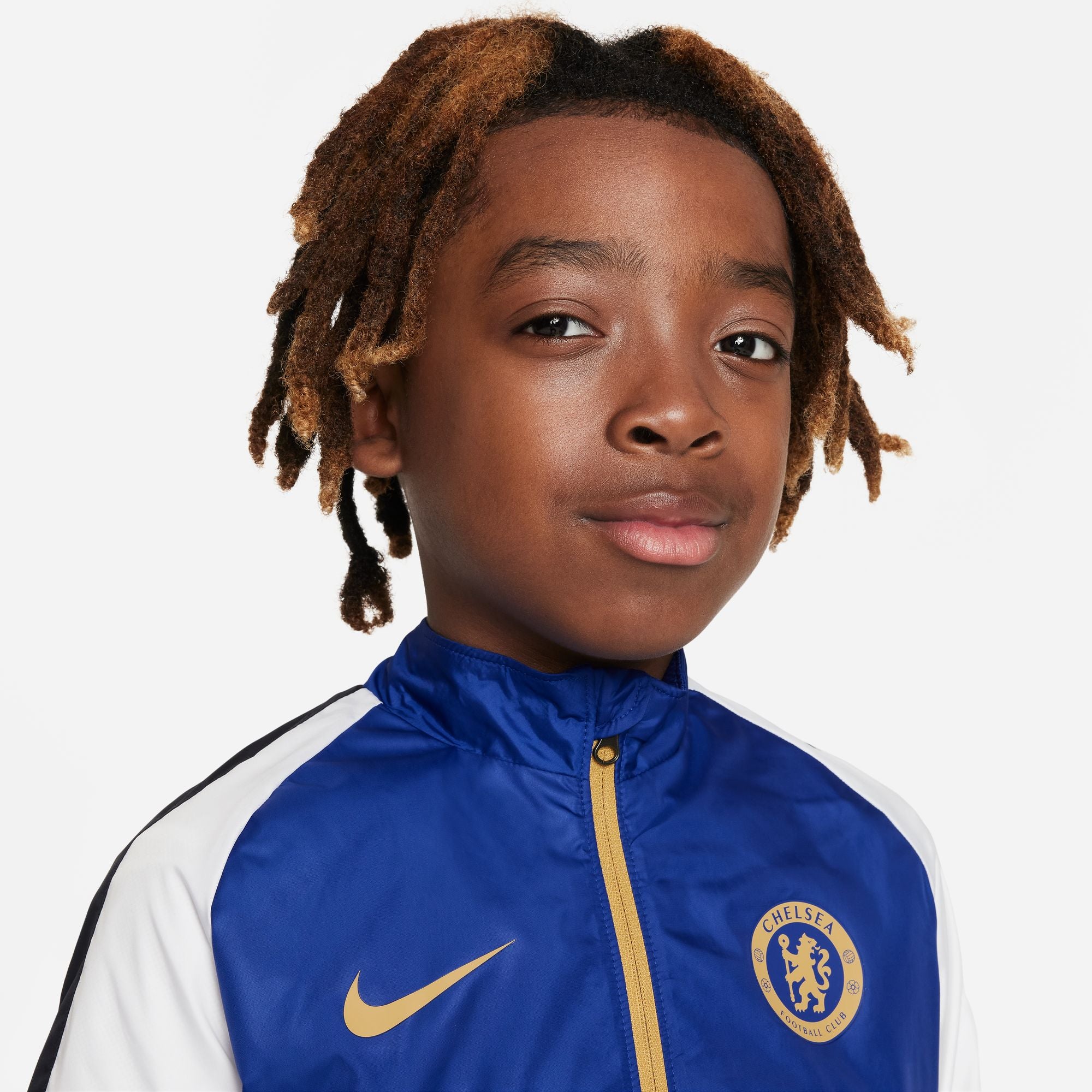 Nike Chelsea FC Repel Academy AWF Big Kids' Full-Zip Soccer Jacket