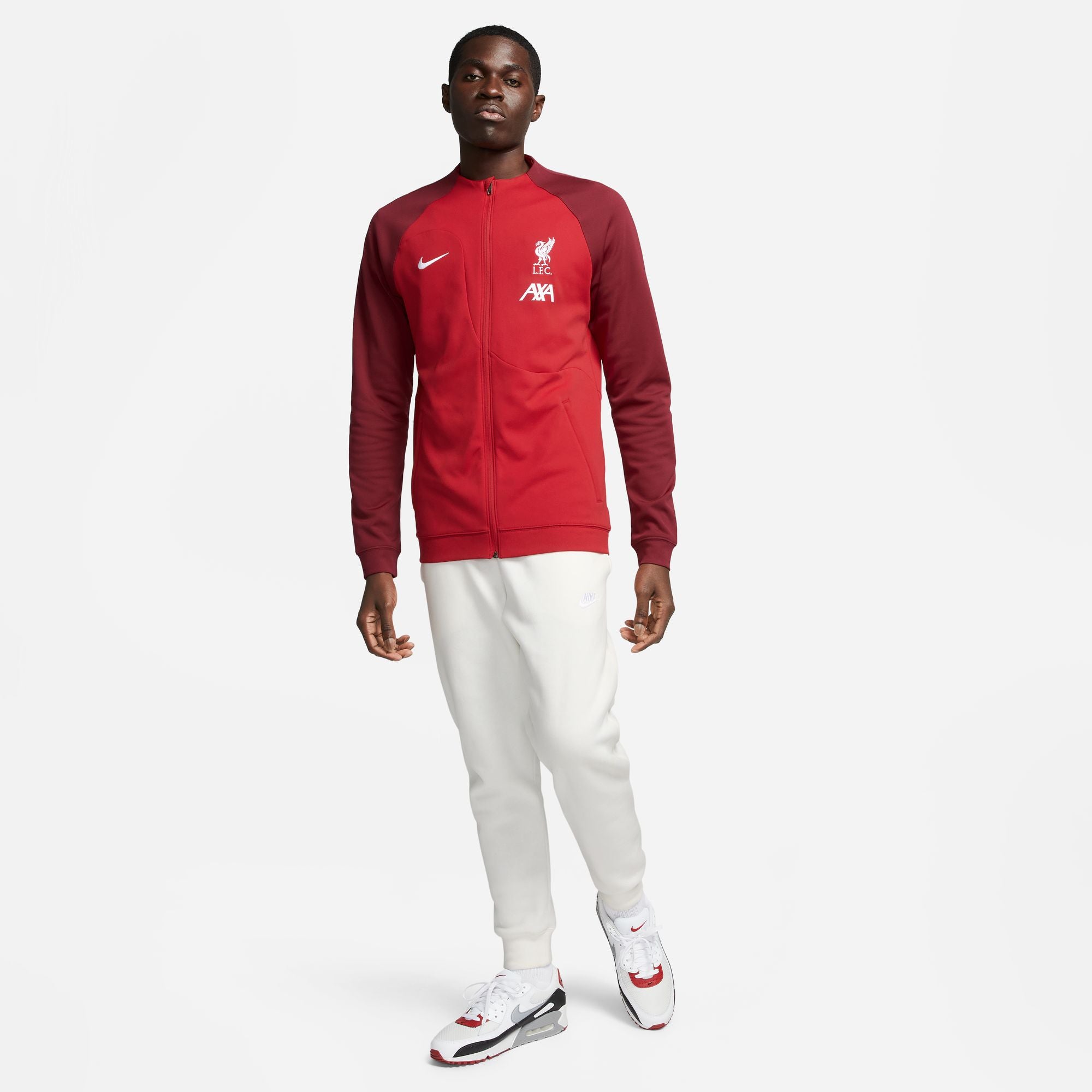 Nike Liverpool FC Academy Pro Men's Full-Zip Knit Soccer Jacket