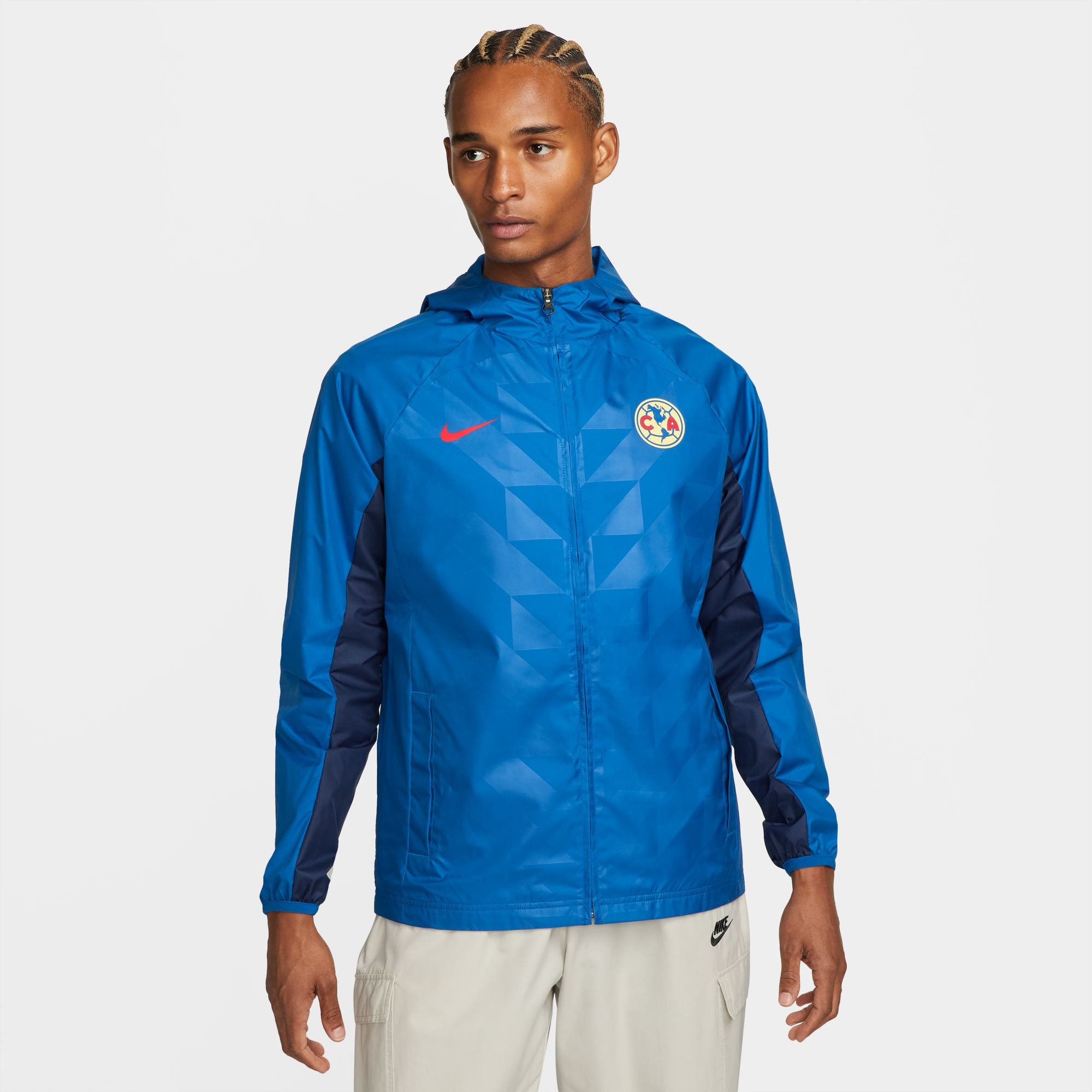 Nike Brazil AWF Men's Full-Zip Soccer Jacket DN1075-490 for Sale
