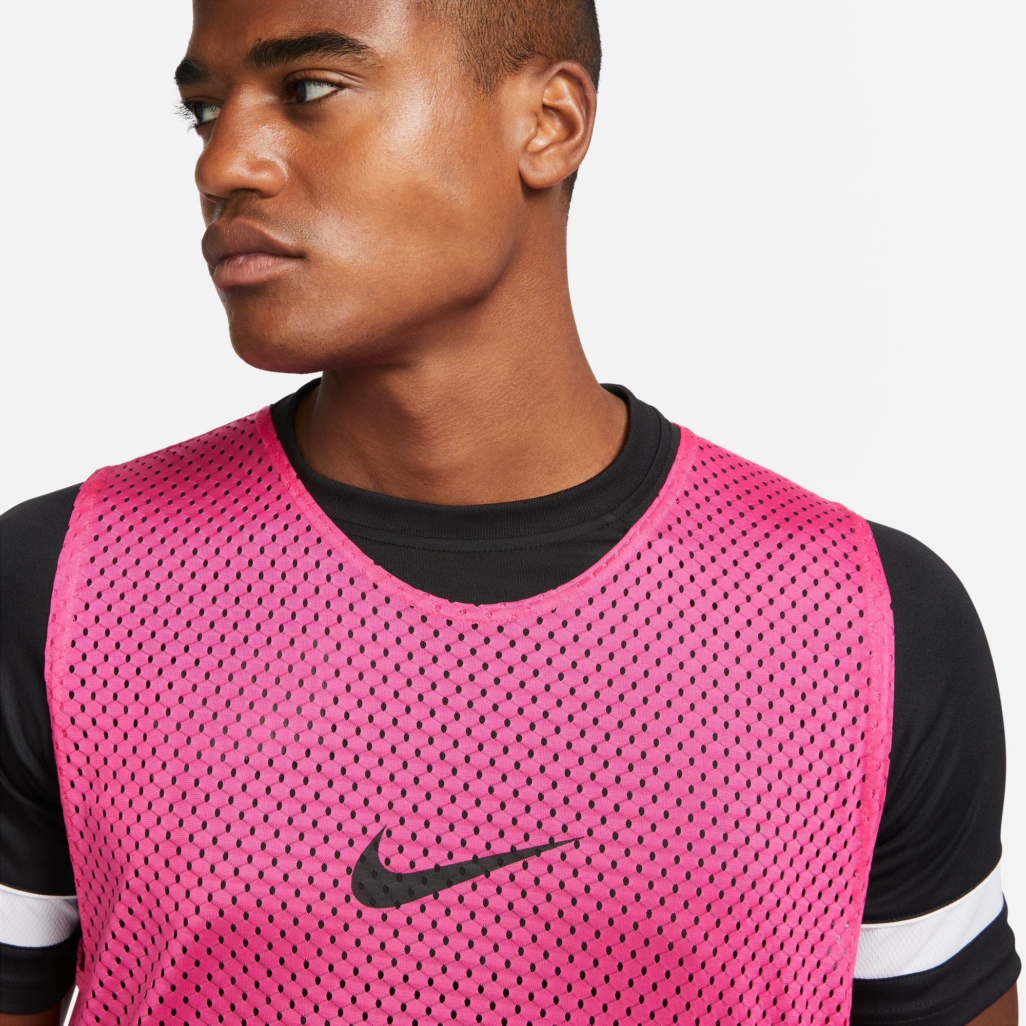 Nike pink training top best sale