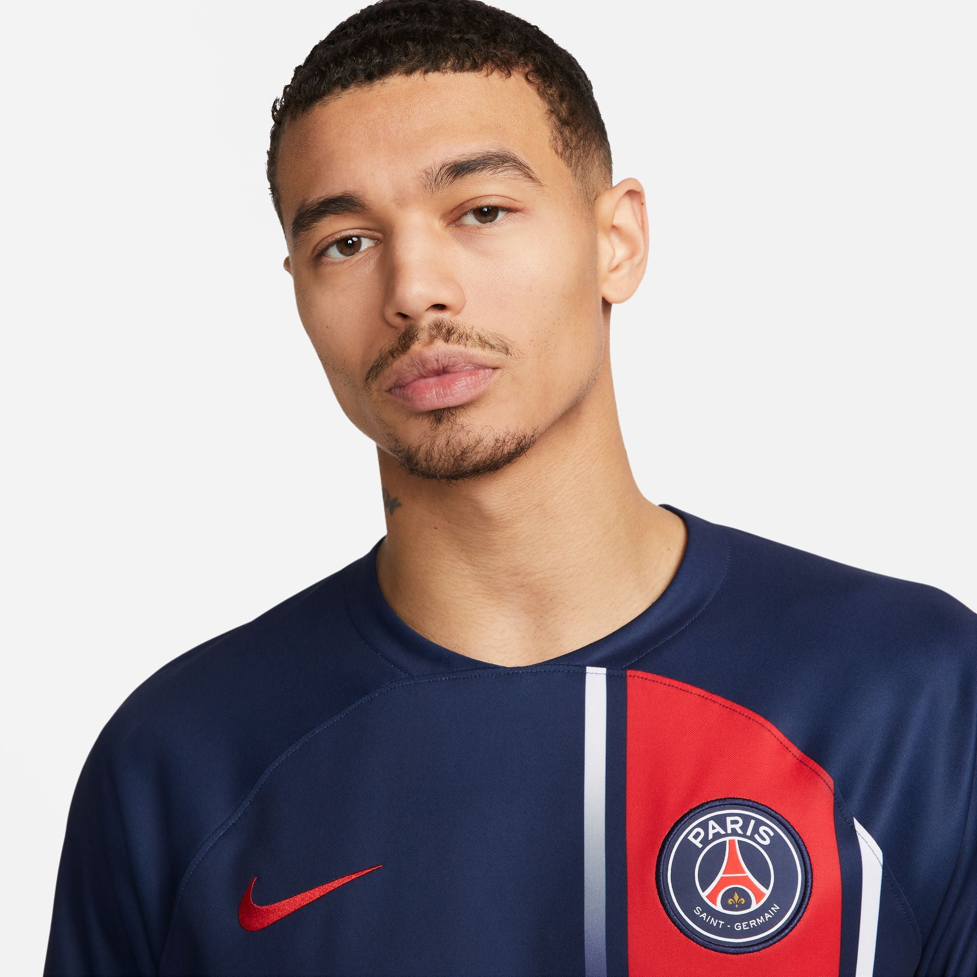 Nike Paris Saint-Germain 2023/24 Stadium Home Men's Dri-FIT Soccer Jersey