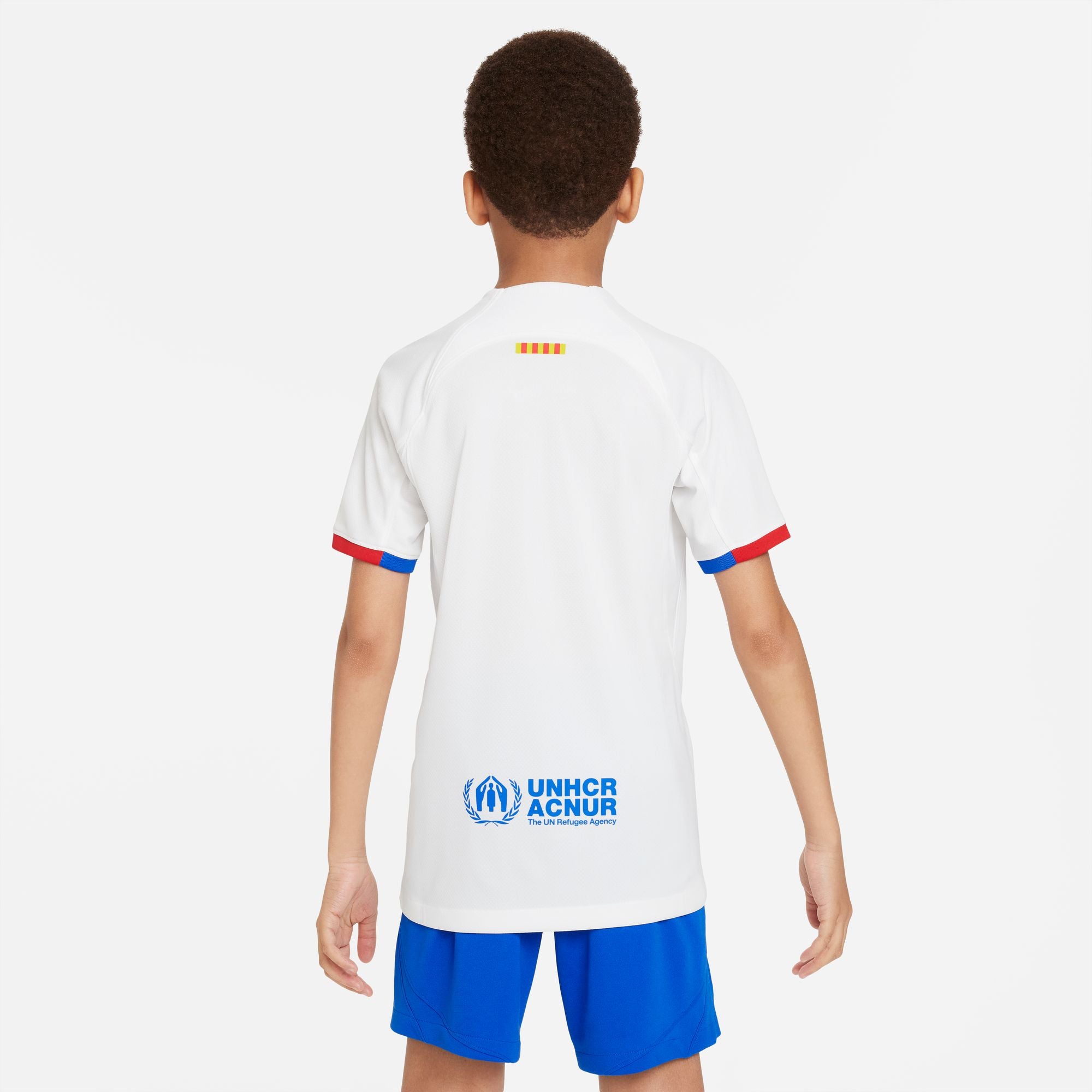 Nike FC Barcelona 2023/24 Stadium Away Big Kids' Dri-FIT Soccer Jersey