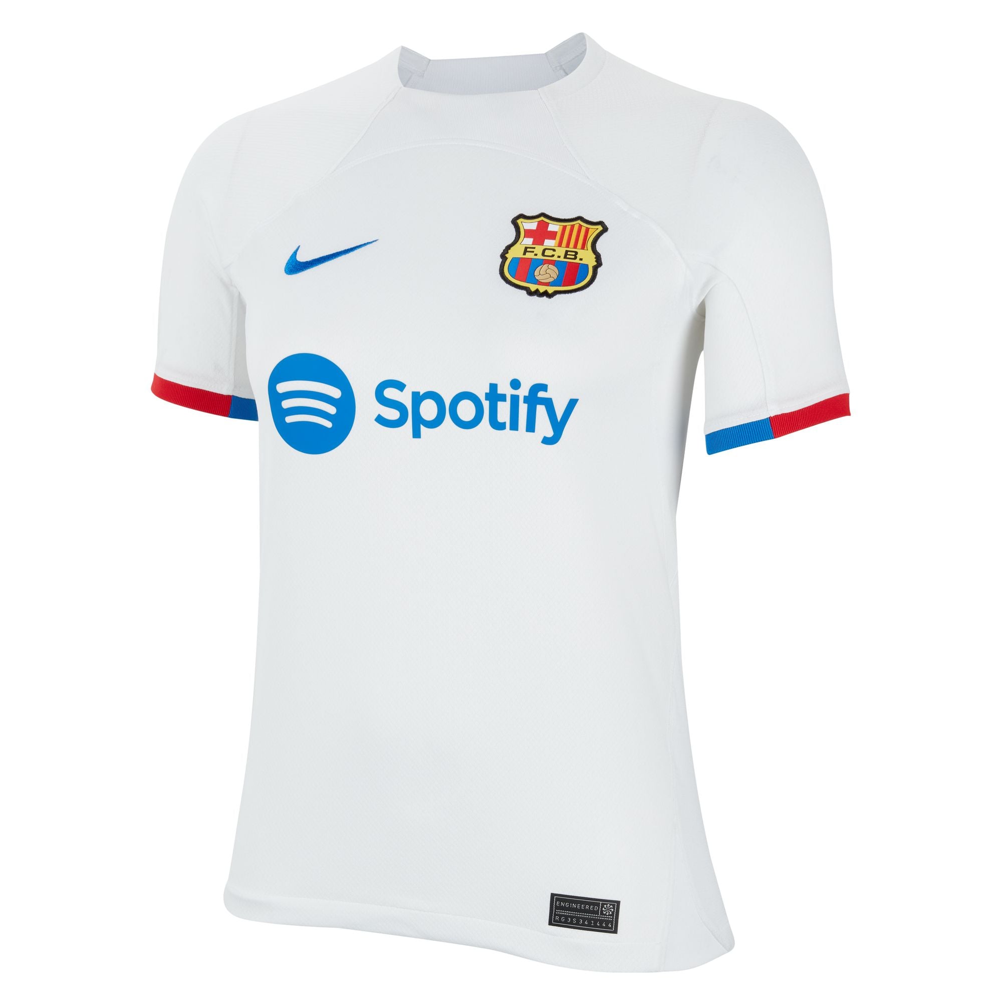 Nike FC Barcelona 2023/24 Stadium Away Big Kids' Dri-FIT Soccer Jersey