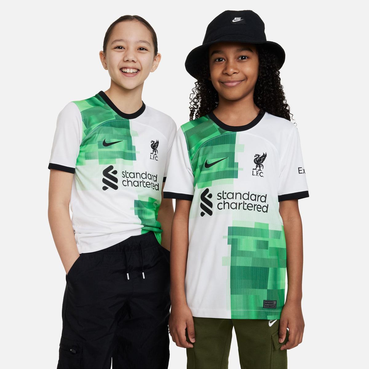 Nike Liverpool FC 2023/24 Stadium Away Big Kids&#39; Dri-FIT Soccer Jersey