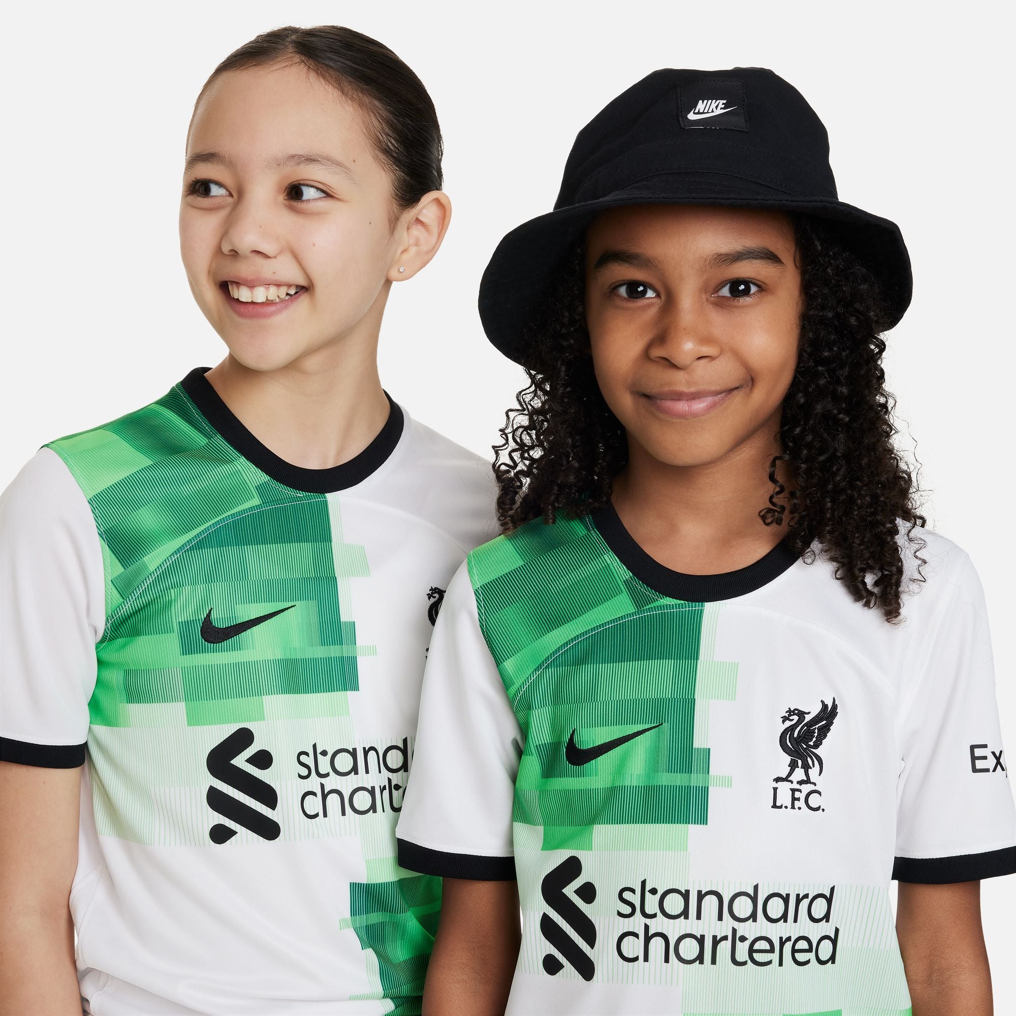 Nike Liverpool FC 2023/24 Stadium Away Big Kids' Dri-FIT Soccer Jersey