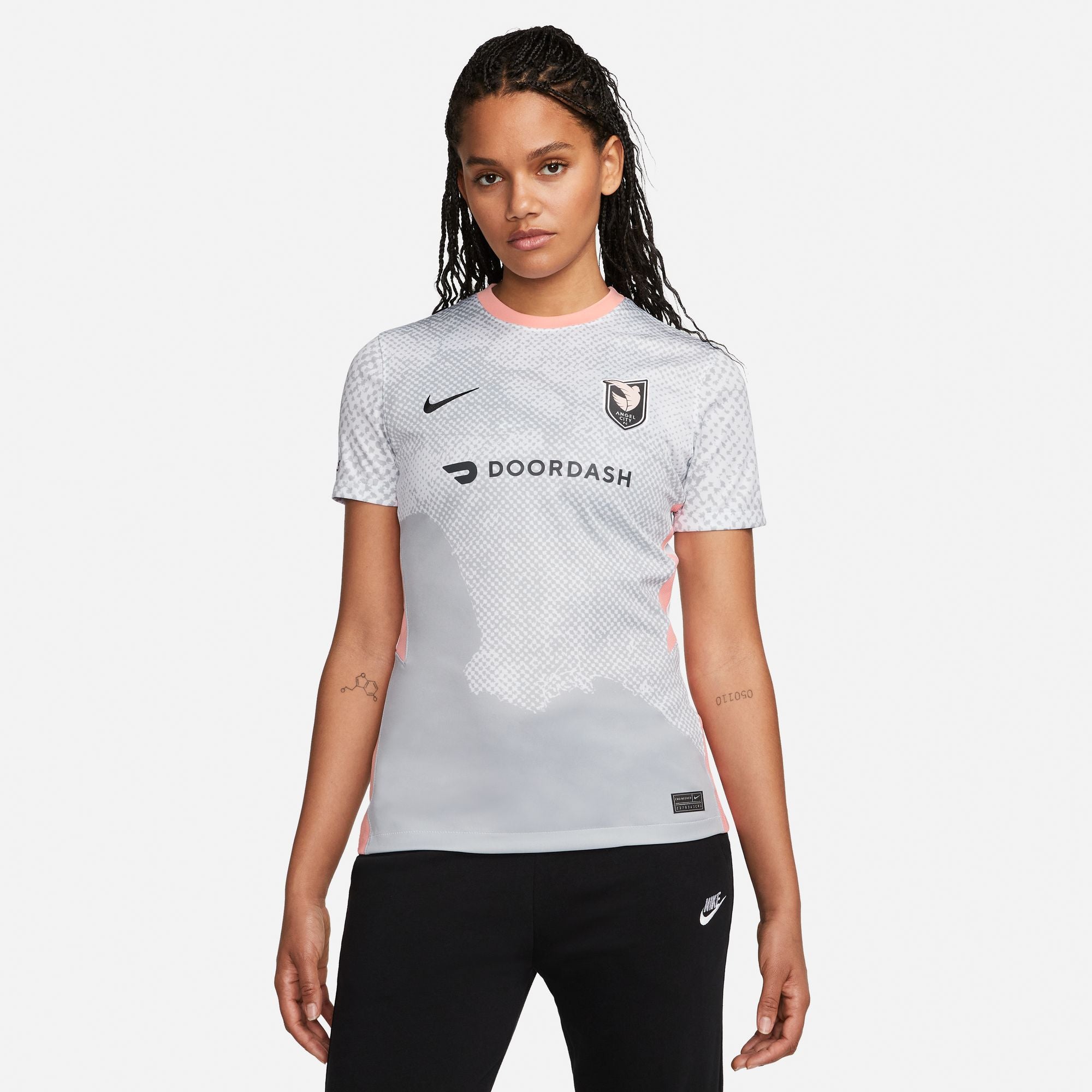 Brazil 2023 Stadium Away Women's Nike Dri-FIT Soccer Jersey.