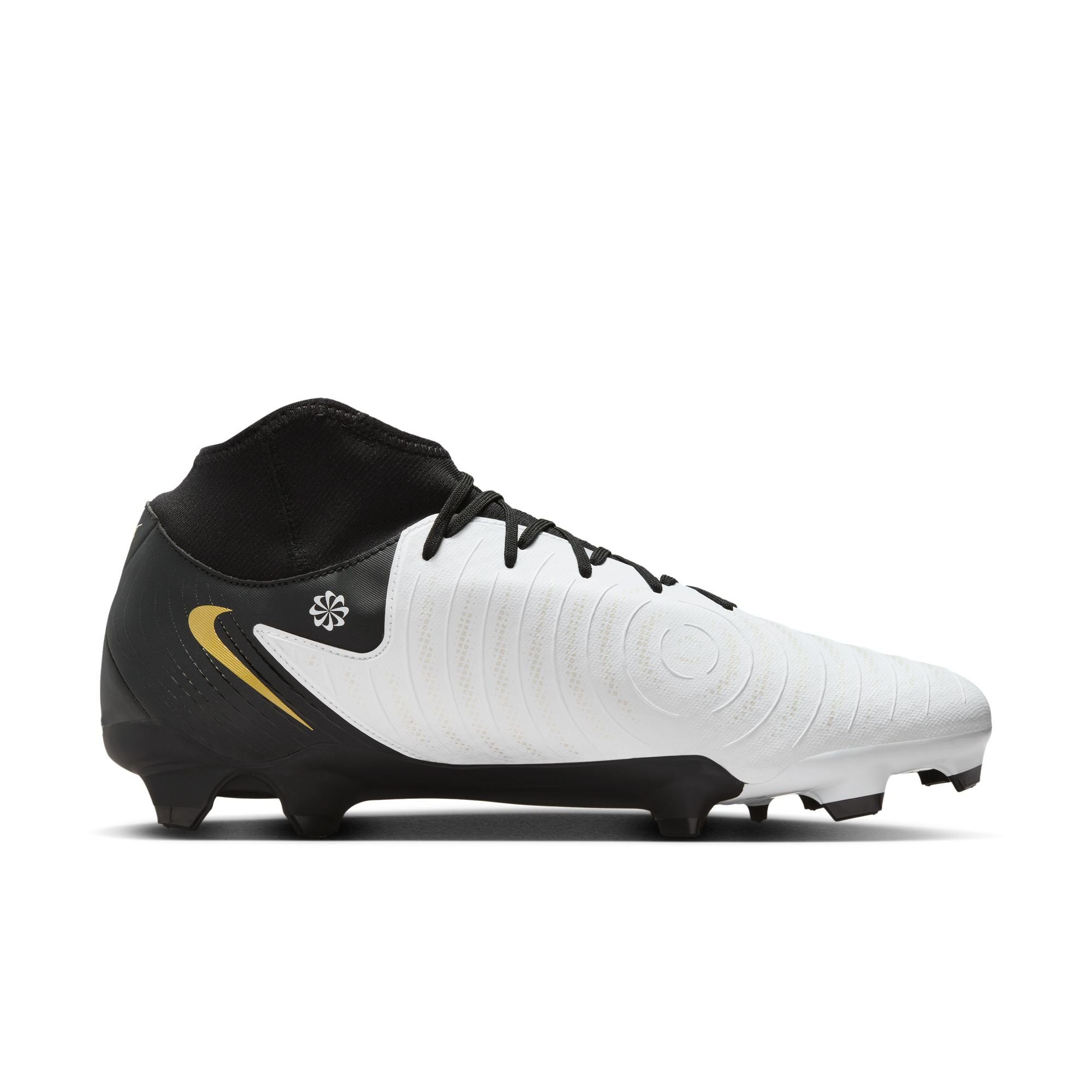 Nike Phantom Luna 2 Academy MG High-Top Soccer Cleats - FD6725-100-NIKE by Nike | Available at Niky's Sports