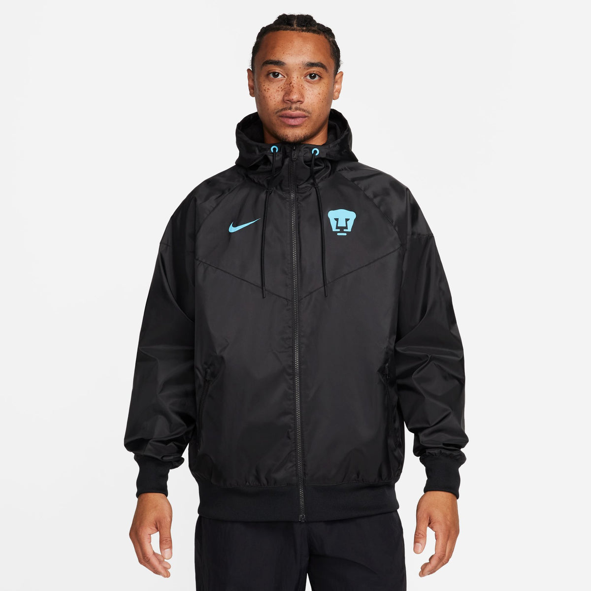 Nike Pumas UNAM Sport Essentials Windrunner Third Men&#39;s Soccer Hooded Woven Jacket