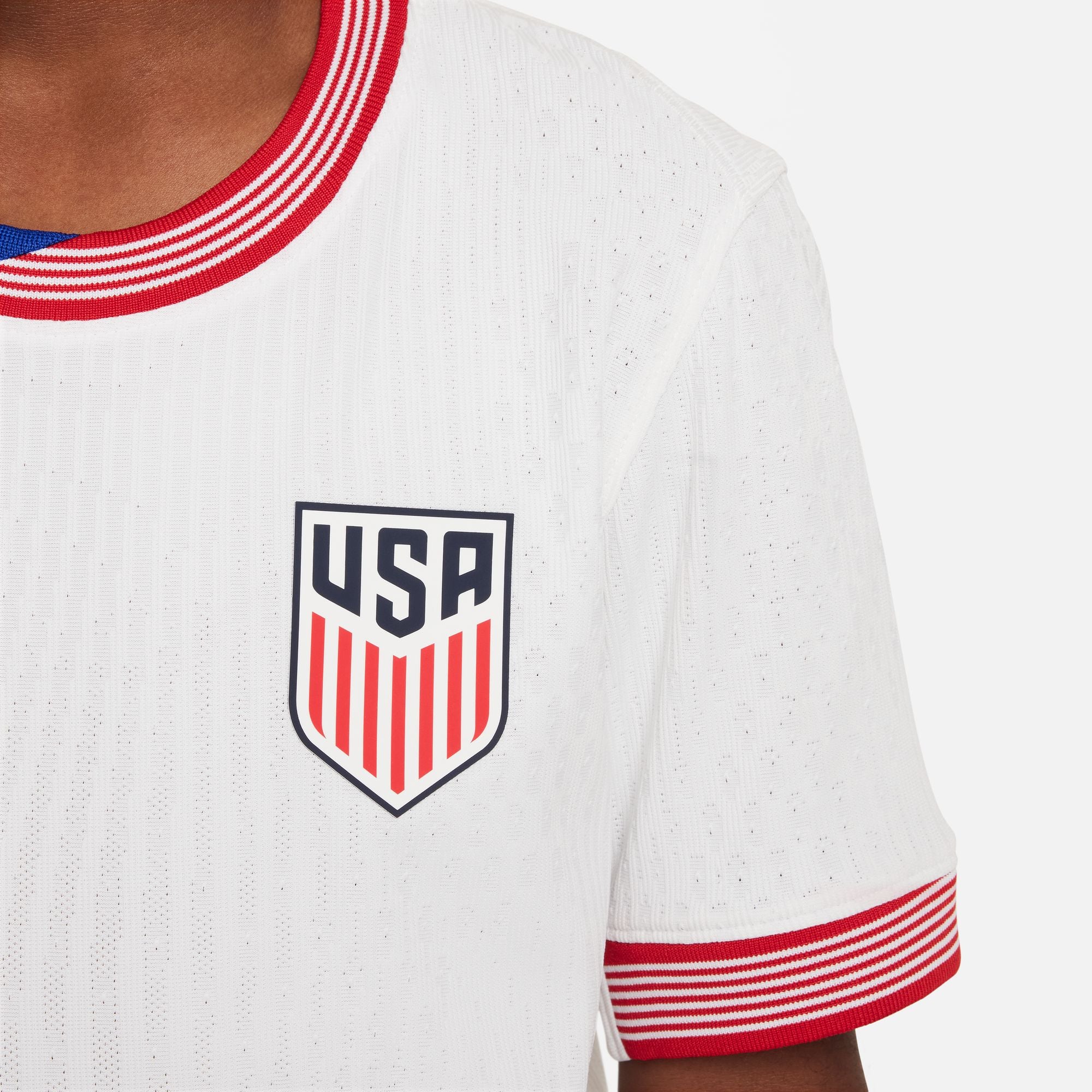 Nike USMNT 2024 Match Home Big Kids' Dri-FIT ADV Soccer Authentic Jersey