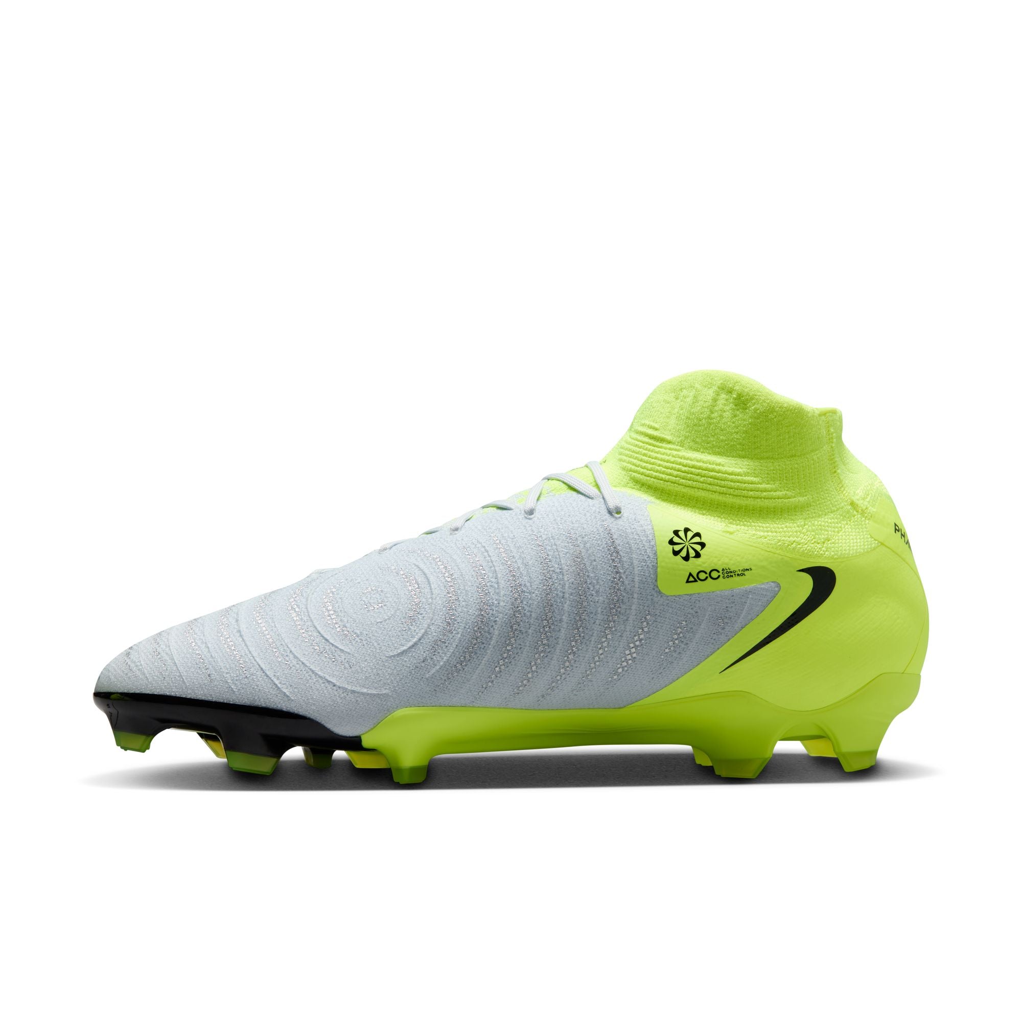 Nike Phantom Luna 2 Pro FG High-Top Soccer Cleats - FJ2575-003-NIKE by Nike | Available at Niky's Sports