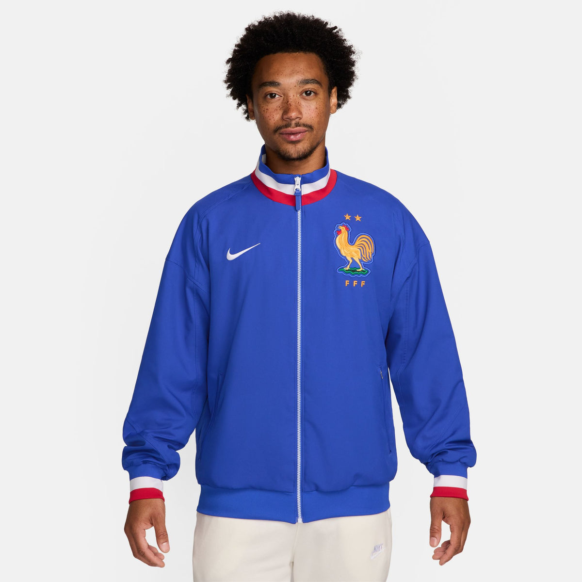 Nike FFF France Strike Home Men&#39;s Dri-FIT Soccer Jacket