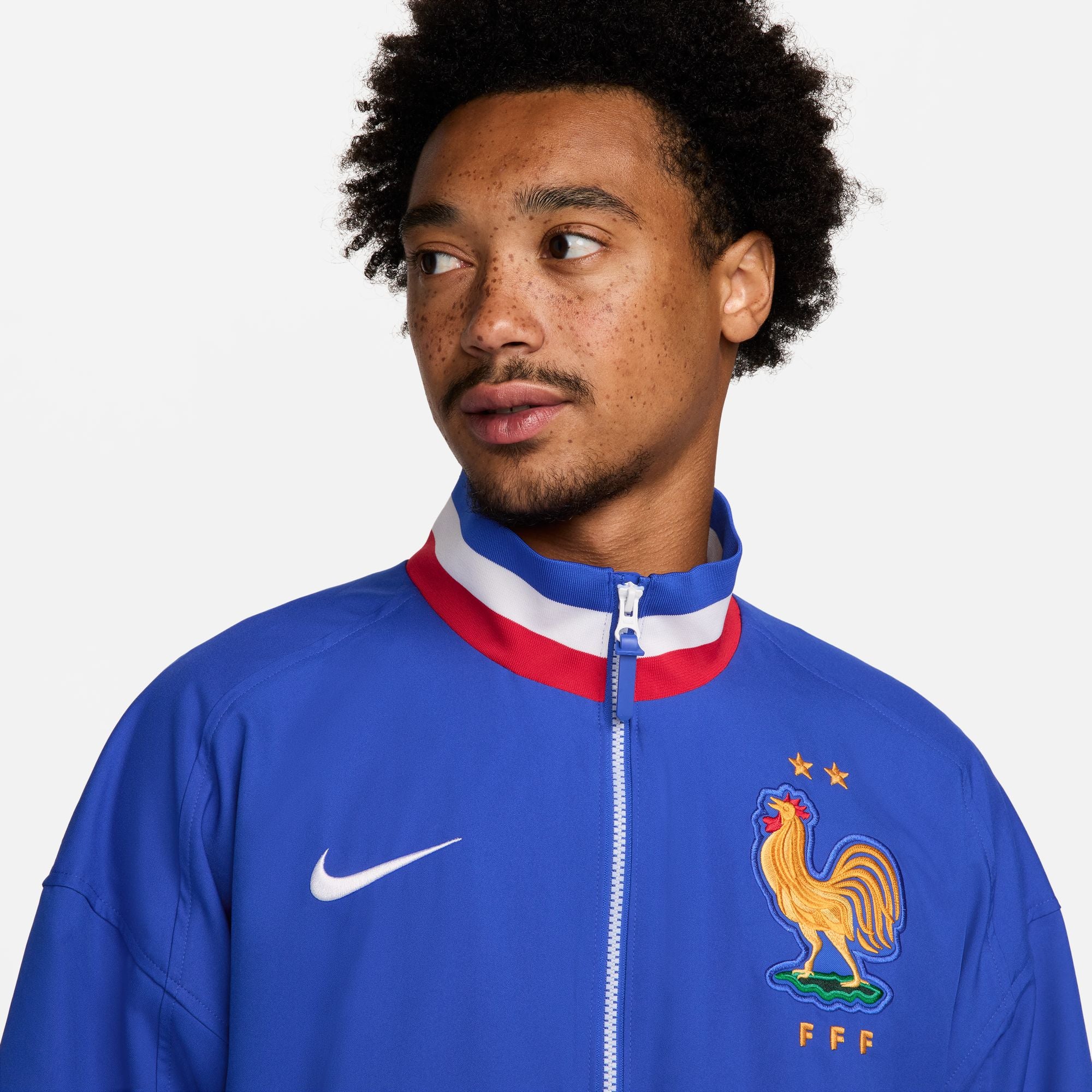 Nike FFF France Strike Home Men's Dri-FIT Soccer Jacket