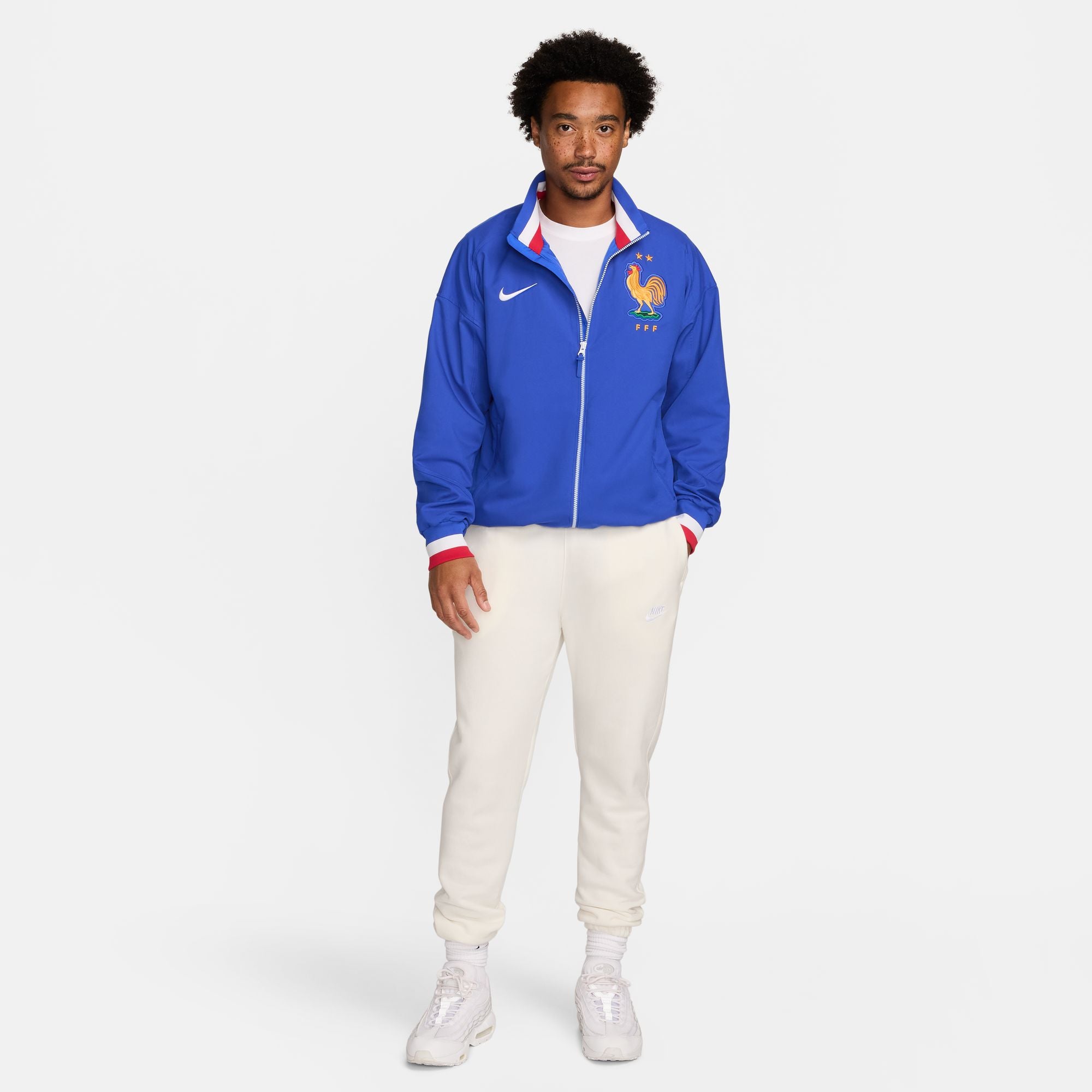 Nike FFF France Strike Home Men's Dri-FIT Soccer Jacket