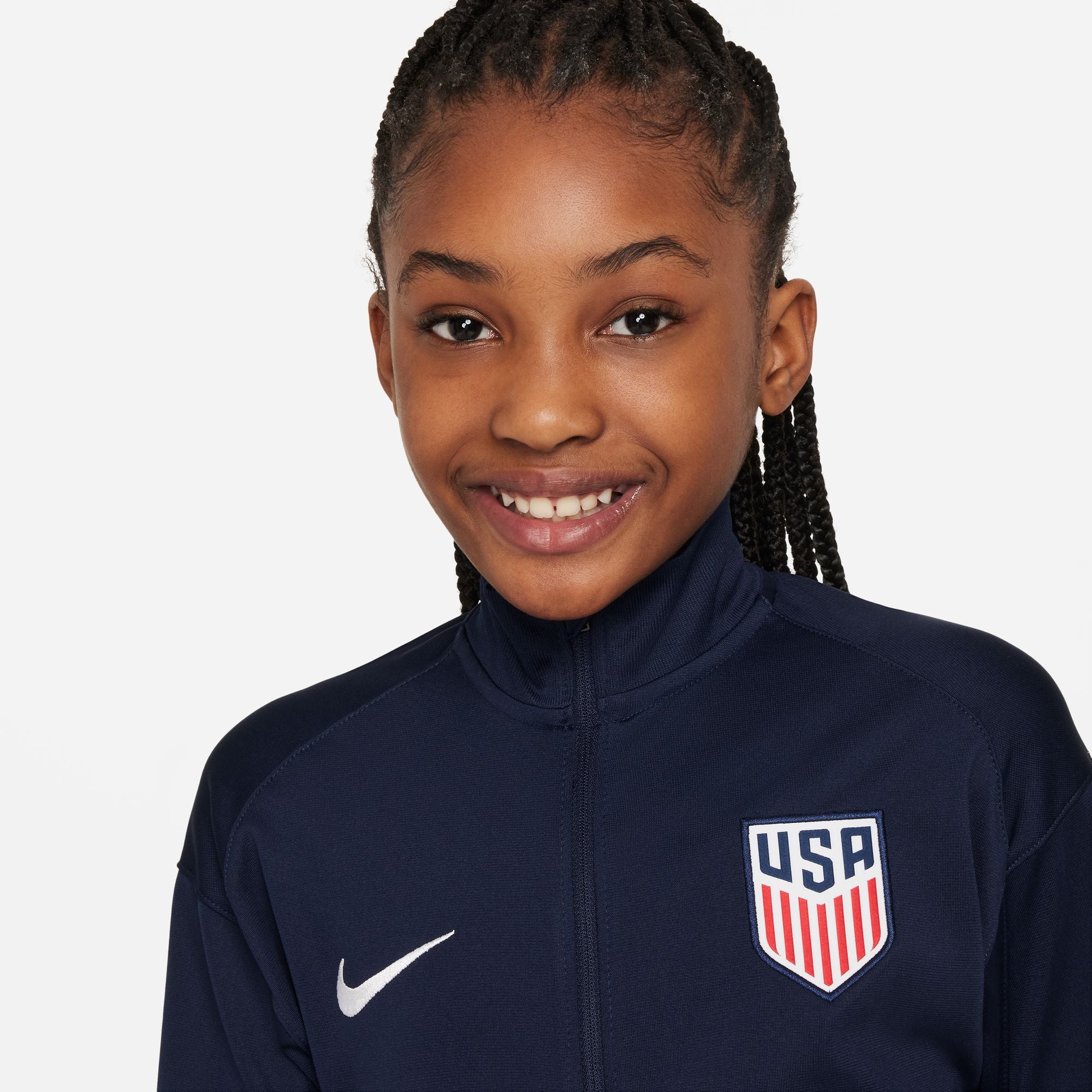 Nike USMNT Strike Big Kids' Dri-FIT Soccer Track Jacket