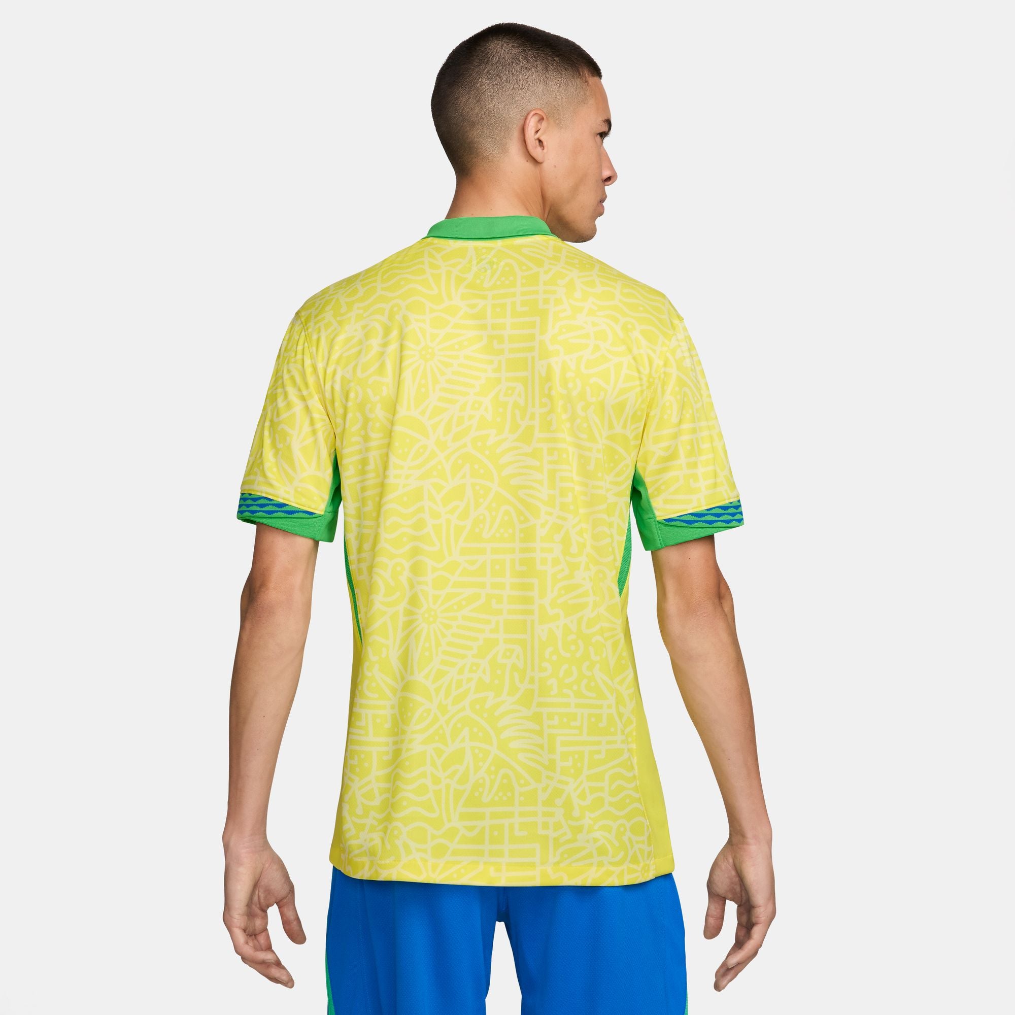 Nike Brazil 2024 Stadium Home Men's Dri-FIT Soccer Replica Jersey