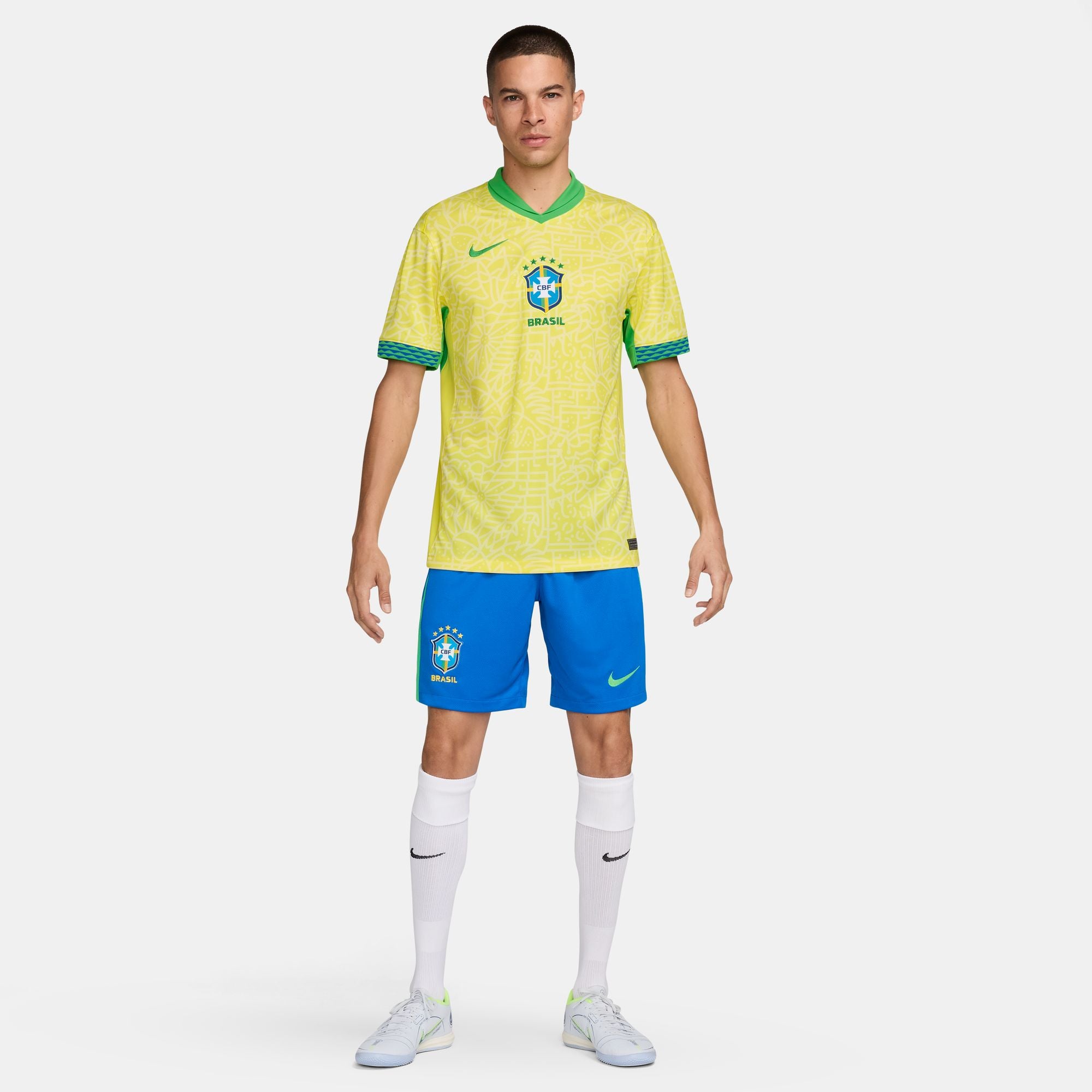 Nike Brazil 2024 Stadium Home Men's Dri-FIT Soccer Replica Jersey