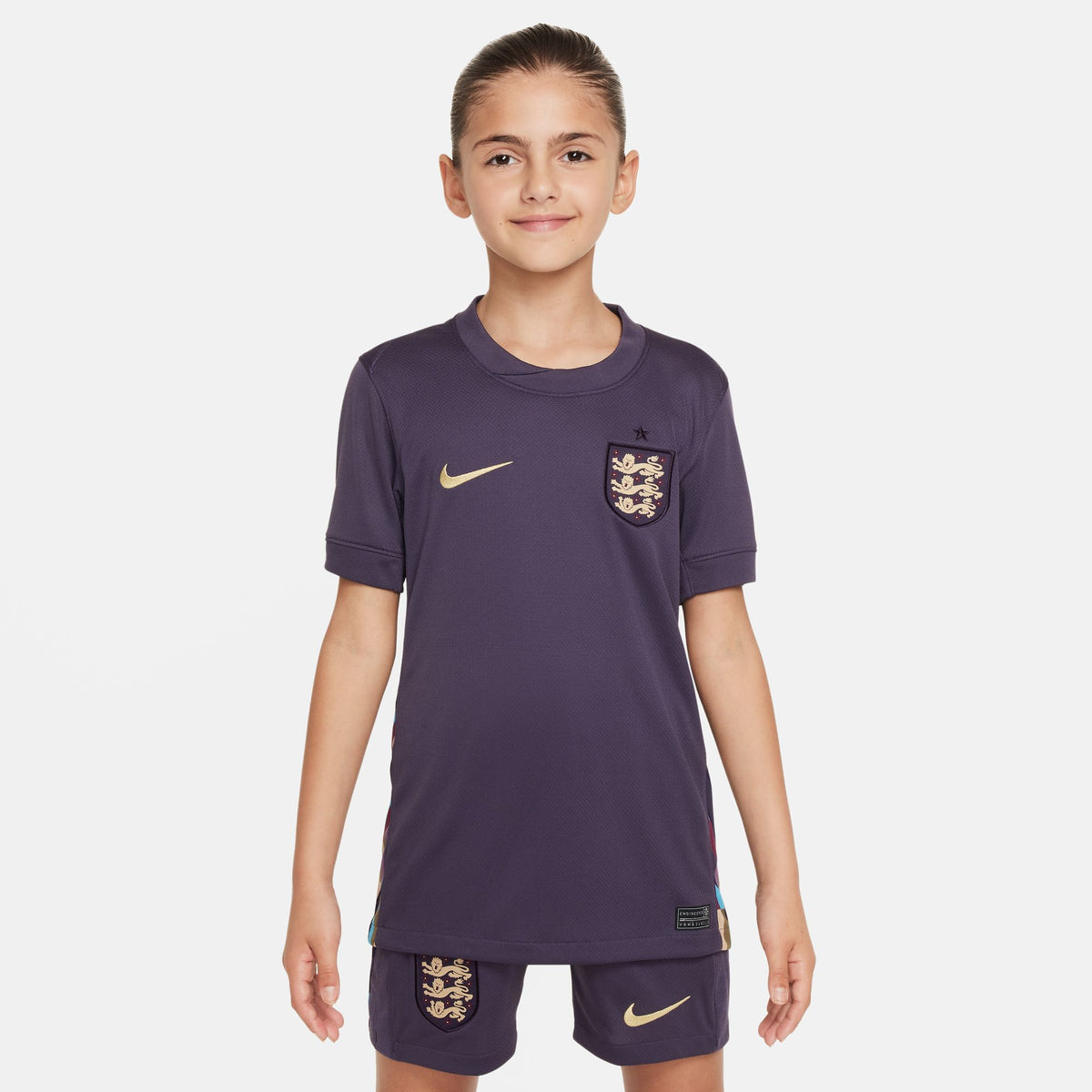 Nike England (Men&#39;s Team) 2024/25 Stadium Away Big Kids&#39; Dri-FIT Soccer Replica Jersey