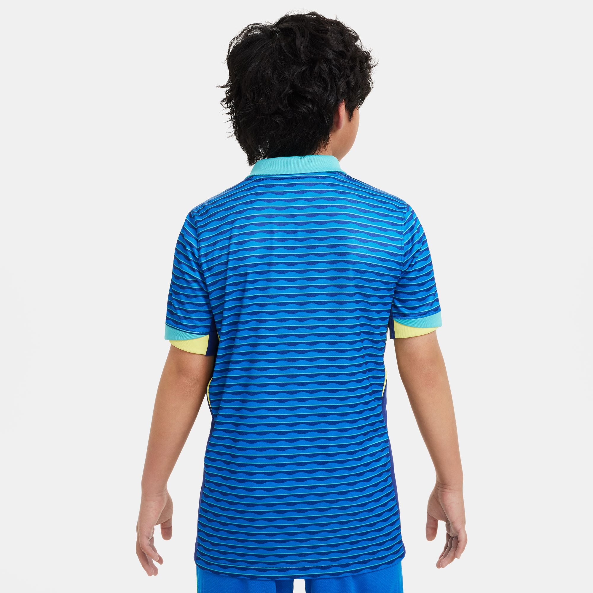 Nike Brazil 2024 Stadium Away Big Kids' Dri-FIT Soccer Replica Jersey