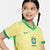 Nike Brazil 2024 Stadium Home Little Kids' Dri-FIT Soccer Replica Jersey