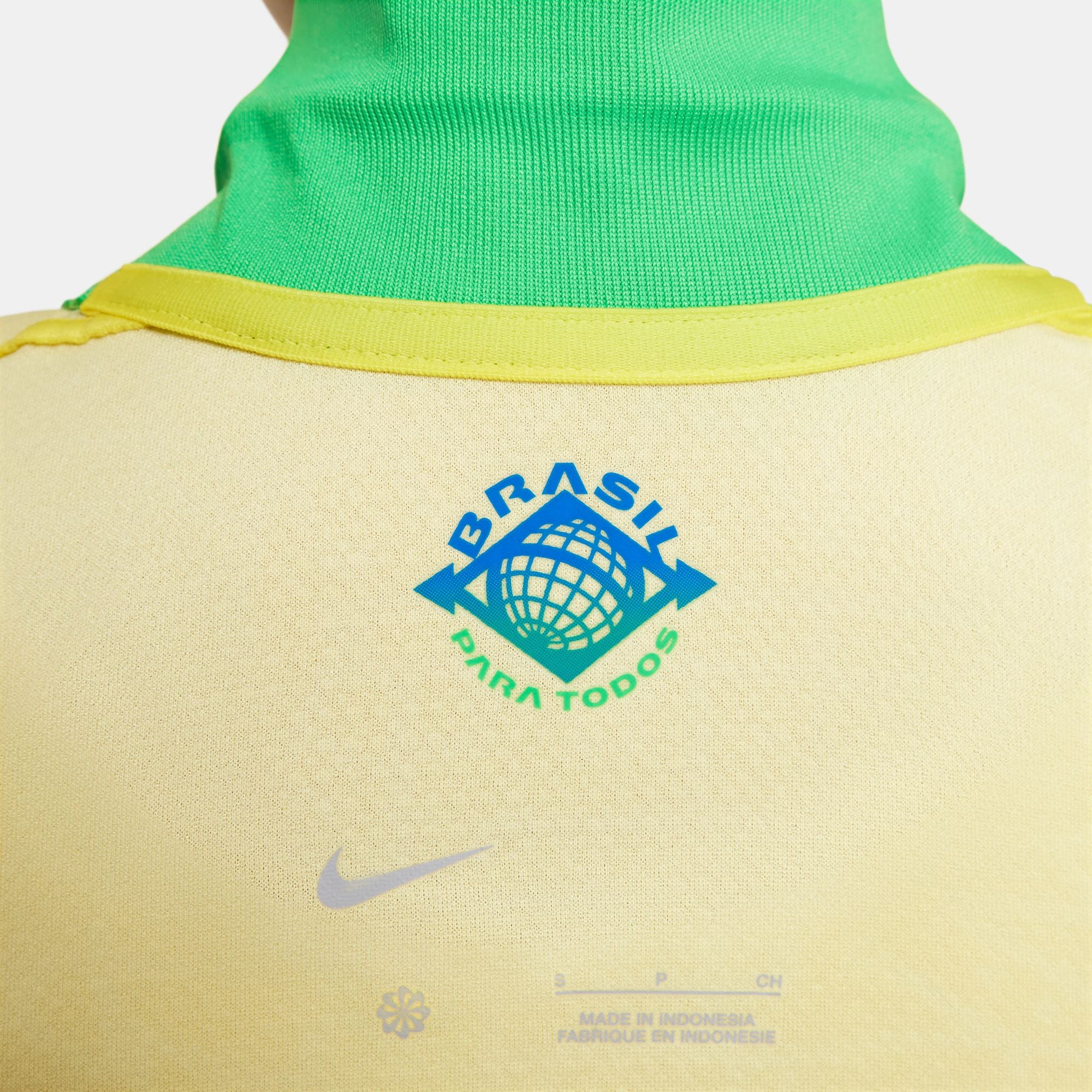 Nike Brazil 2024 Stadium Home Little Kids' Dri-FIT Soccer Replica Jersey