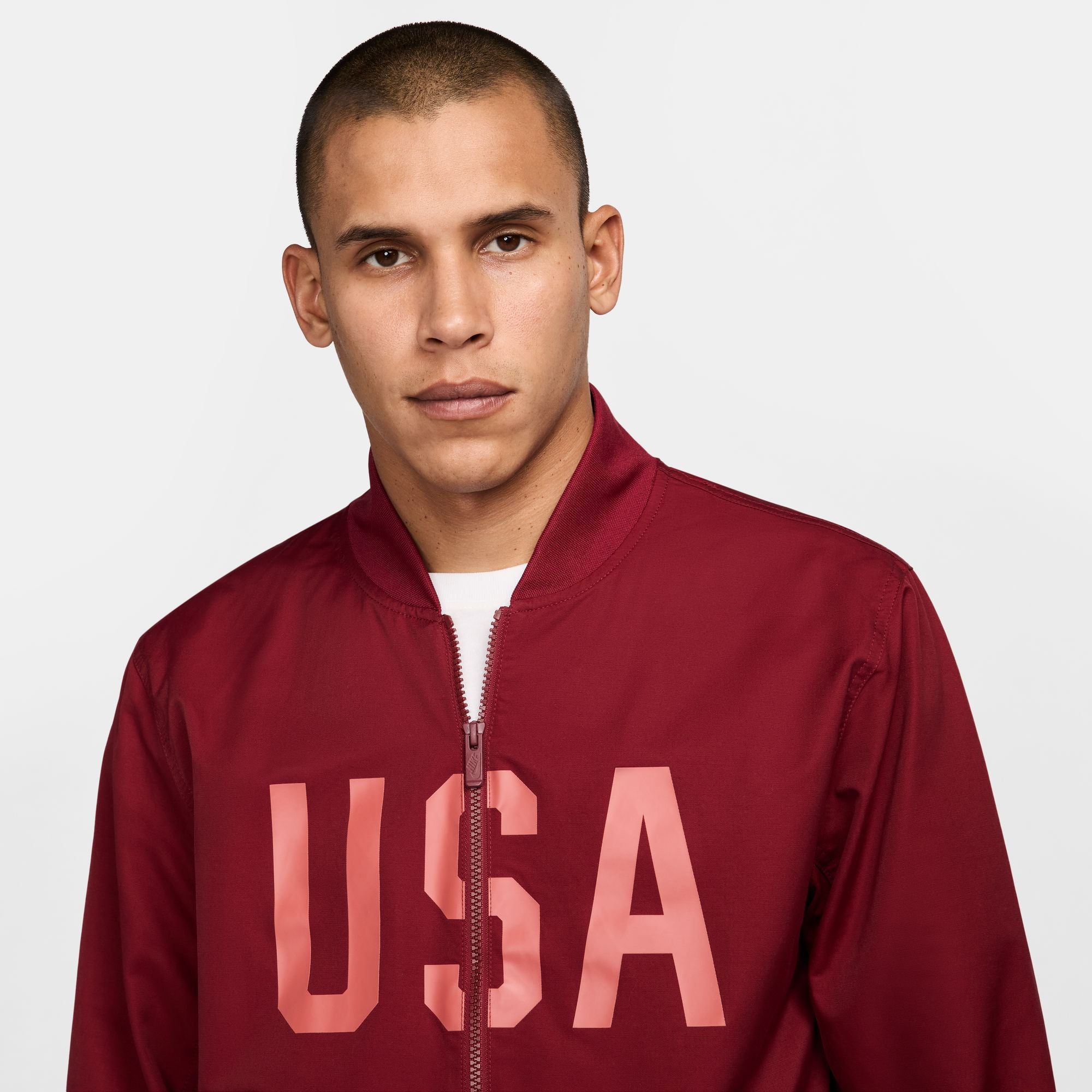 Nike USA Sport Essentials Men's Soccer Woven Bomber Jacket