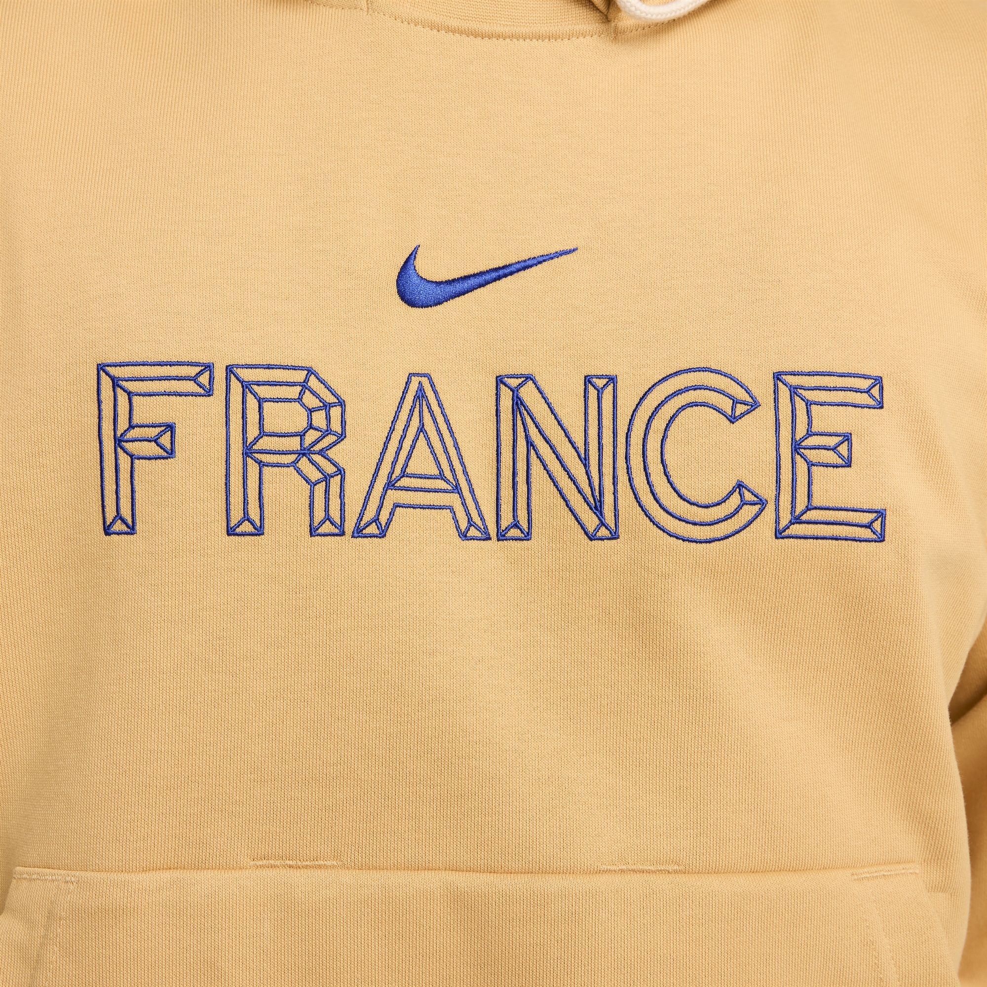 Nike FFF France Standard Issue Men's Dri-FIT Soccer Pullover Hoodie