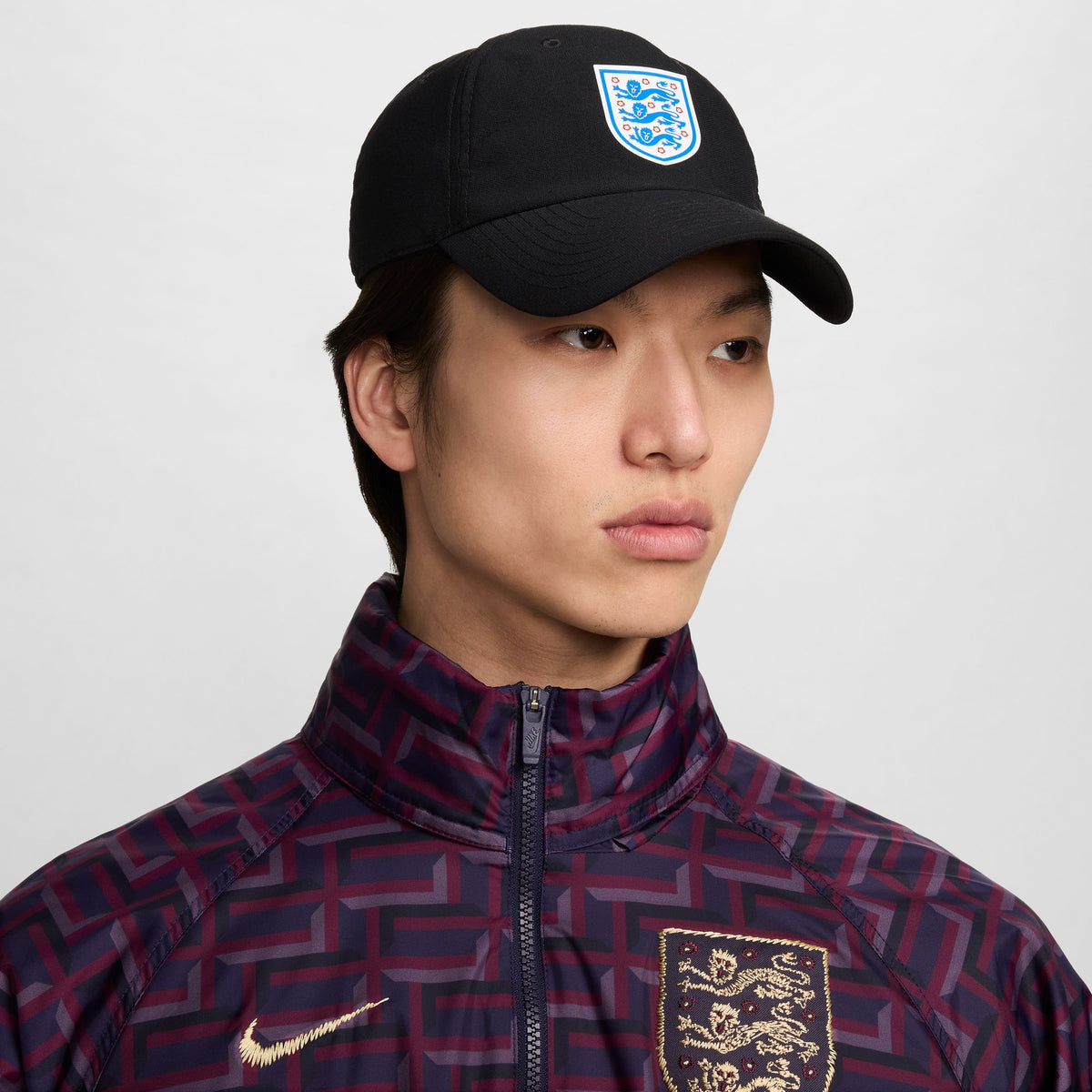 Nike England Dri-FIT Club Unstructured Swoosh Cap - FN5028-010-NIKE by Nike | Available at Niky&#39;s Sports