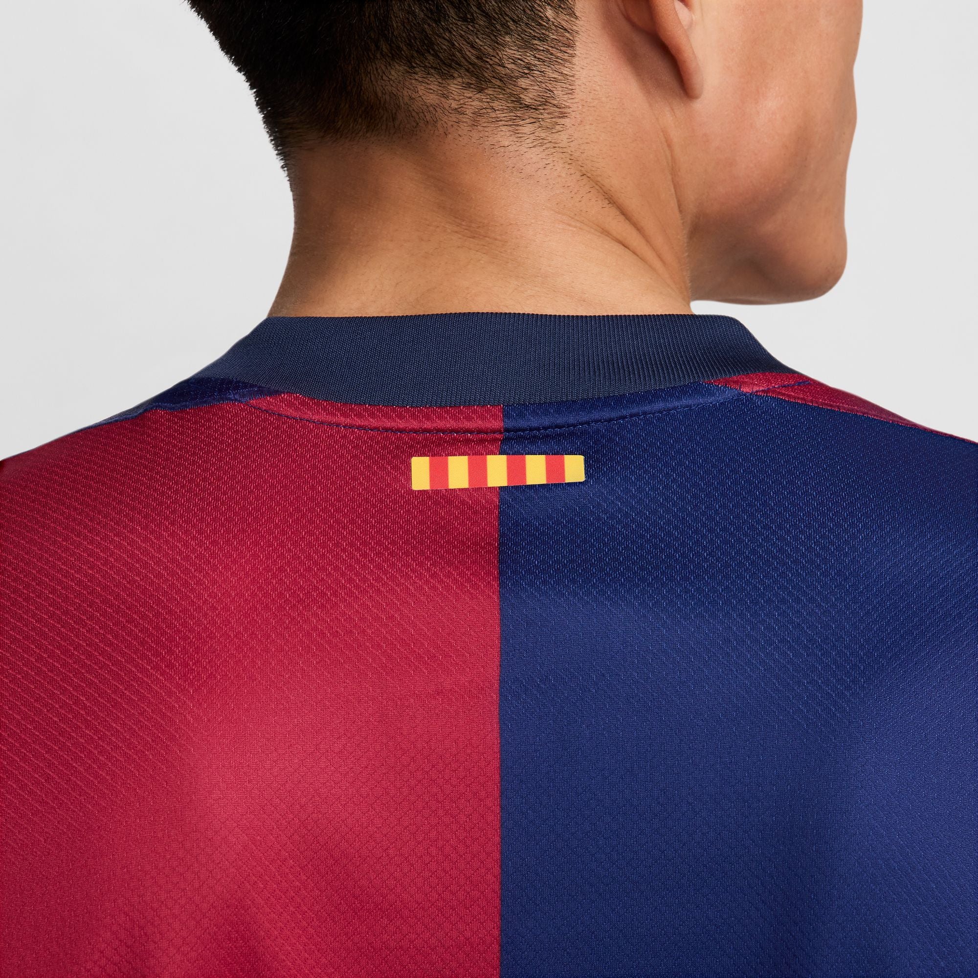 FC Barcelona 2024/25 Stadium Home Men's Nike Dri-FIT Soccer Replica Long-Sleeve Jersey