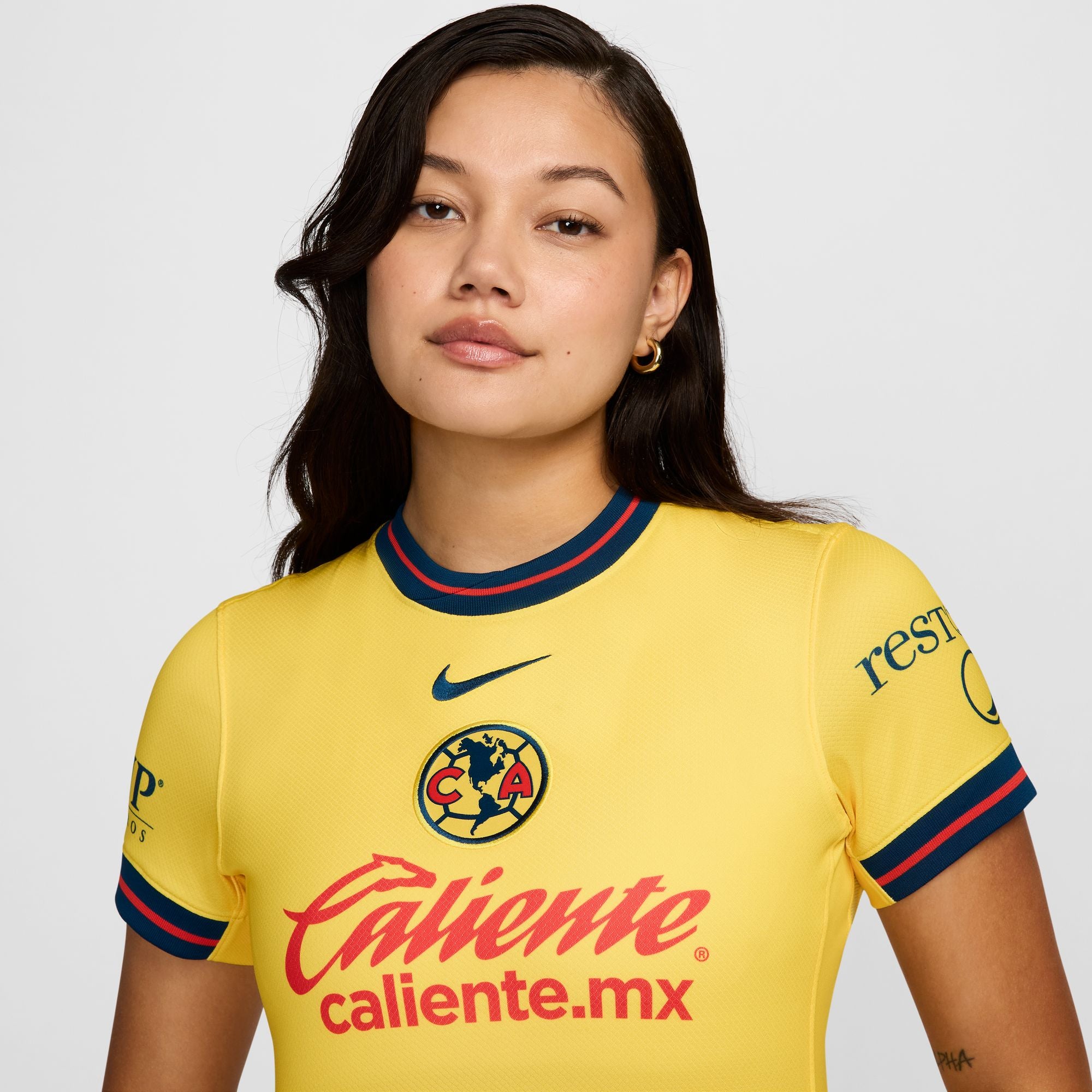 Nike Club America 2024/25 Stadium Home Women's Dri-FIT Soccer Replica Jersey