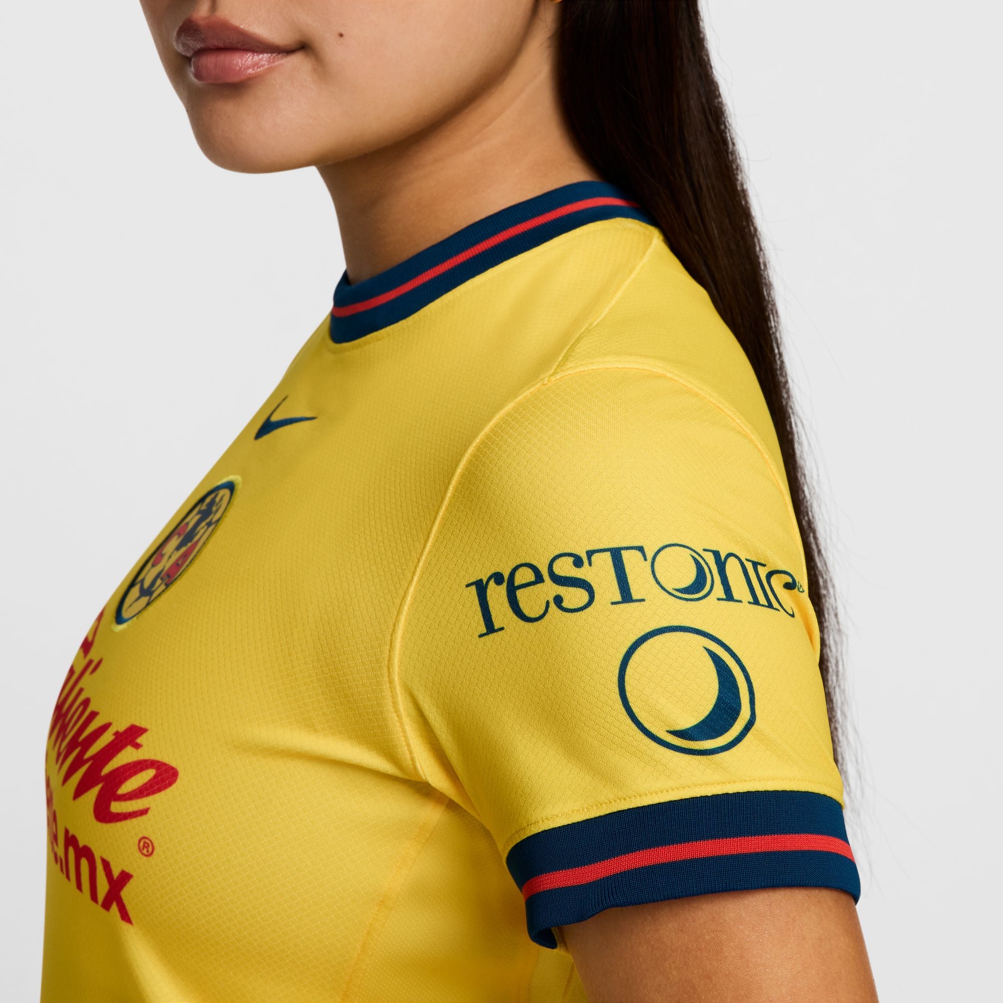 Nike Club America 2024/25 Stadium Home Women's Dri-FIT Soccer Replica Jersey