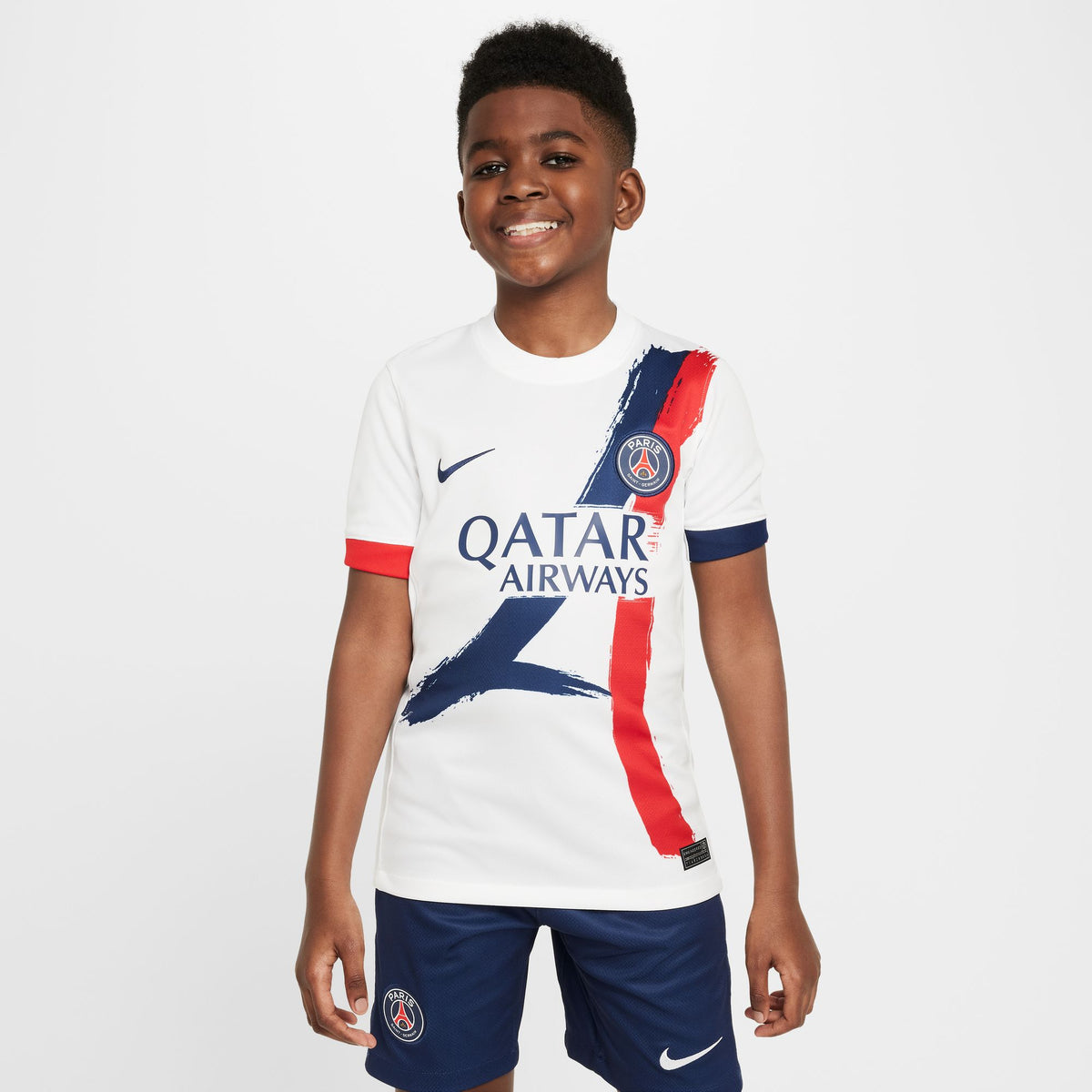 Nike Paris Saint-Germain 2024/25 Stadium Away Big Kids&#39; Dri-FIT Soccer Replica Jersey