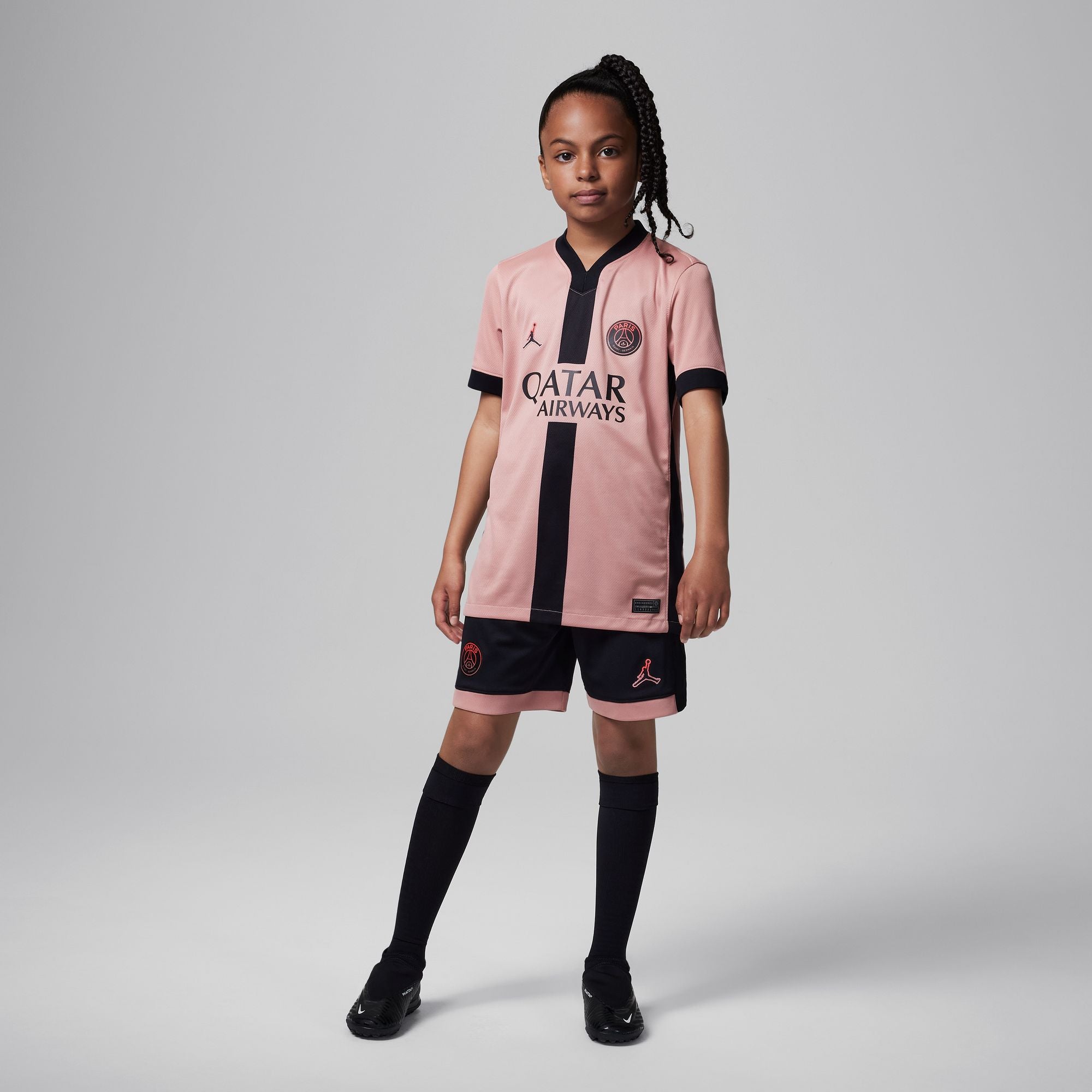 Jordan Paris Saint-Germain 2024/25 Stadium Third Big Kids' Dri-FIT Soccer Replica Jersey - FQ2254-686-NIKE by Nike | Available at Niky's Sports