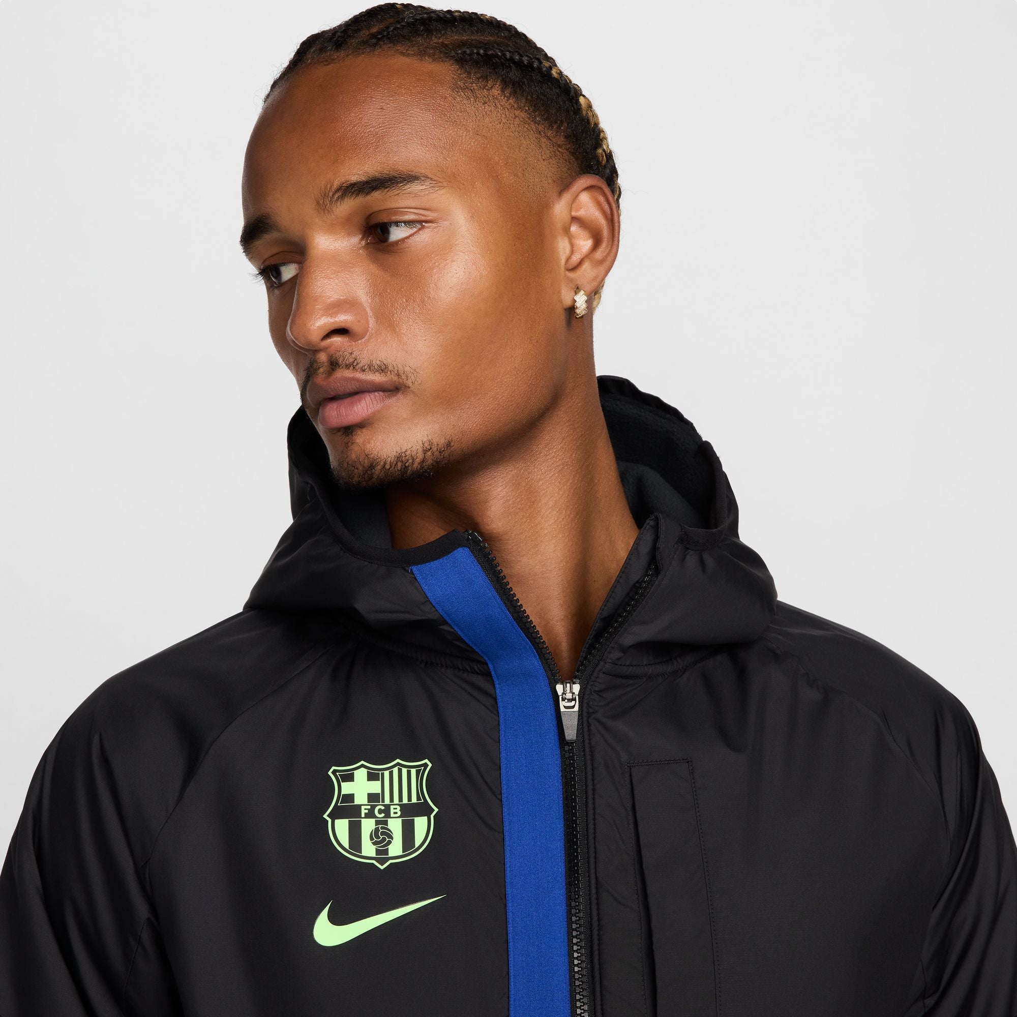 Nike FC Barcelona AWF Third Men s Soccer Winterized Jacket