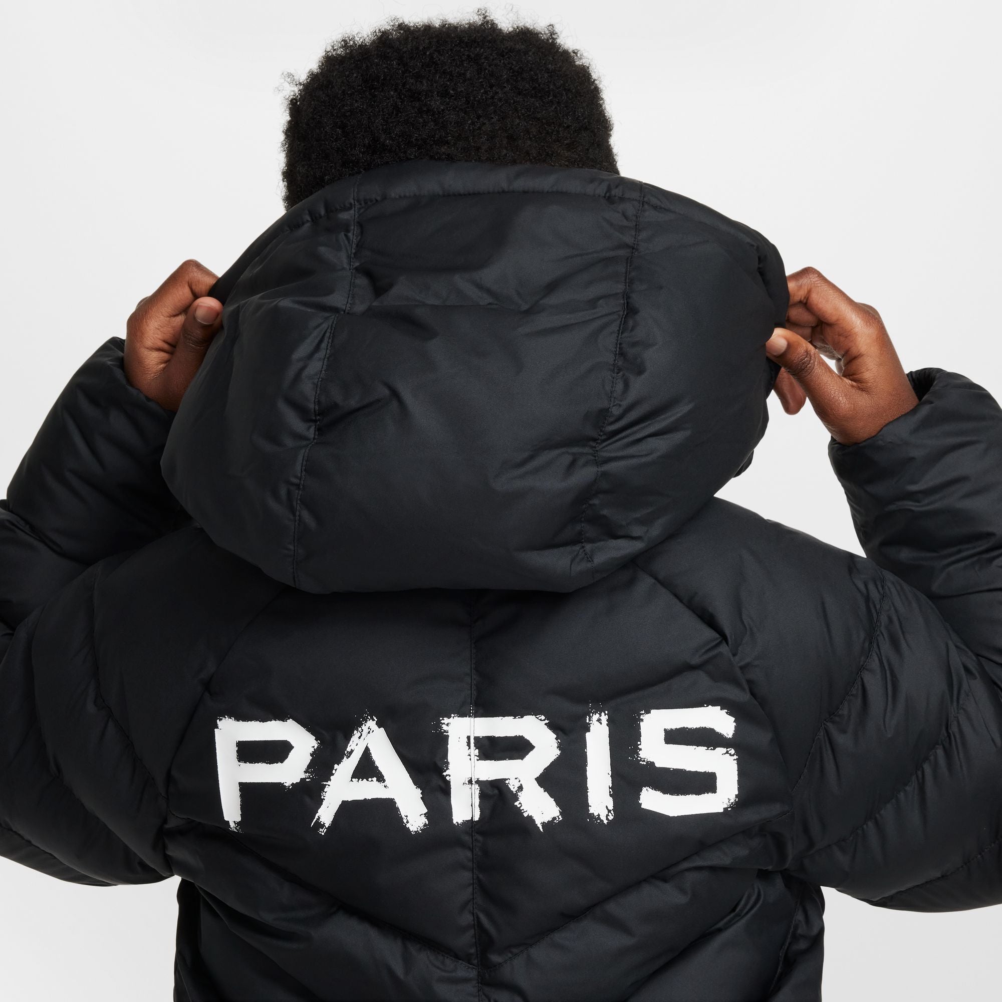 Nike Paris Saint-Germain Big Kids' Soccer Synthetic-Fill Hooded Jacket