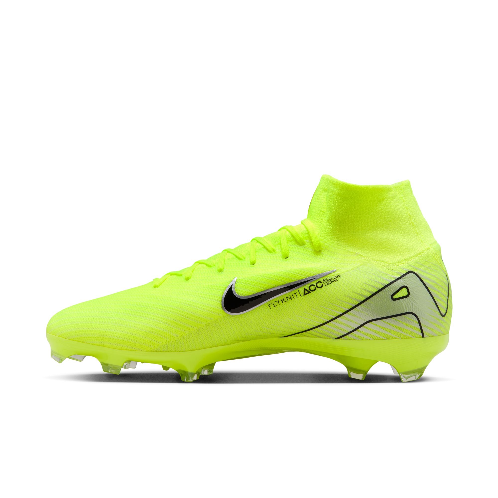 Nike Mercurial Superfly 10 Pro FG High-Top Soccer Cleats - HF9433-700-NIKE by Nike | Available at Niky's Sports