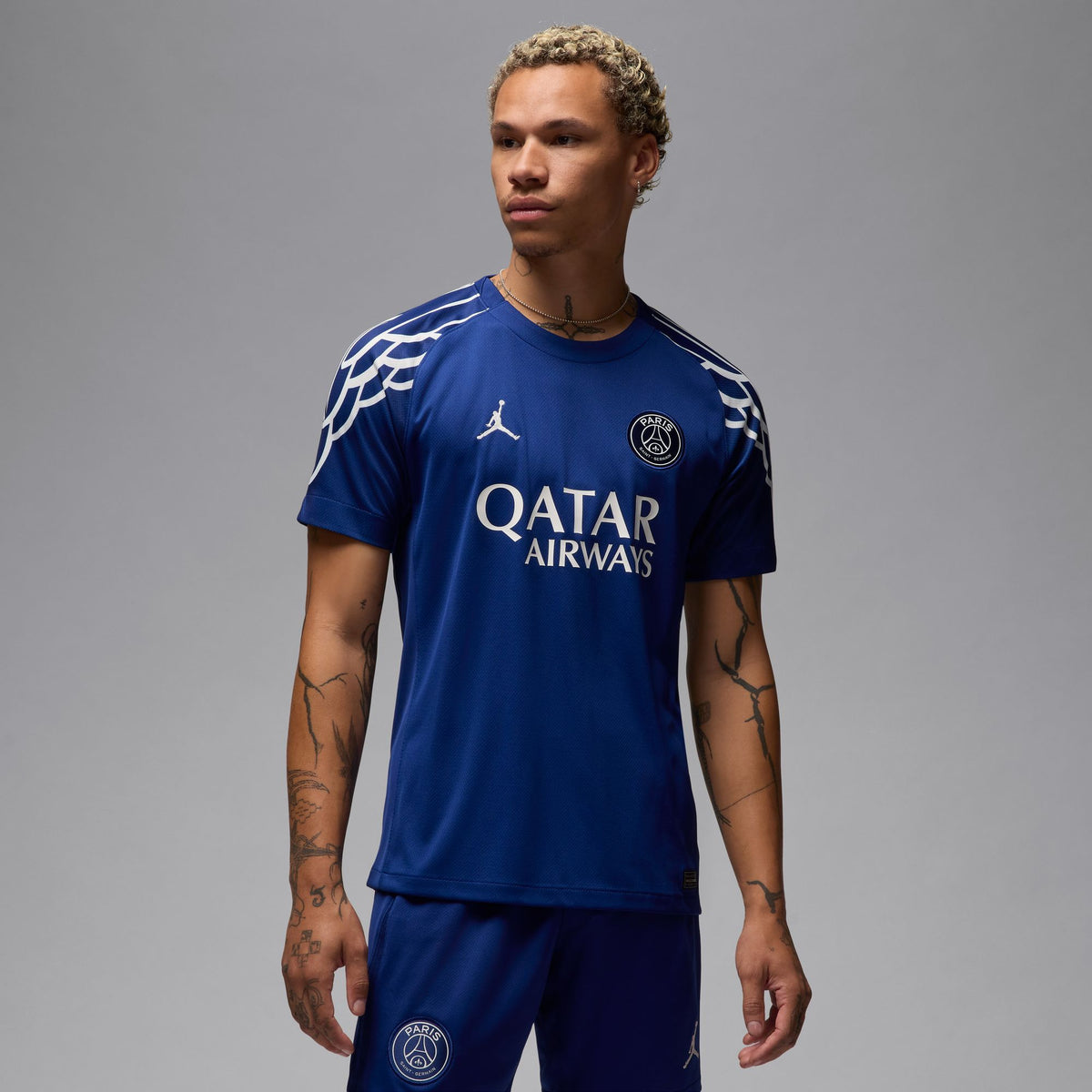 Jordan Paris Saint-Germain 2024/25 Stadium Fourth Men&#39;s Dri-FIT Soccer Replica Jersey - HJ0865-493-NIKE by Nike | Available at Niky&#39;s Sports