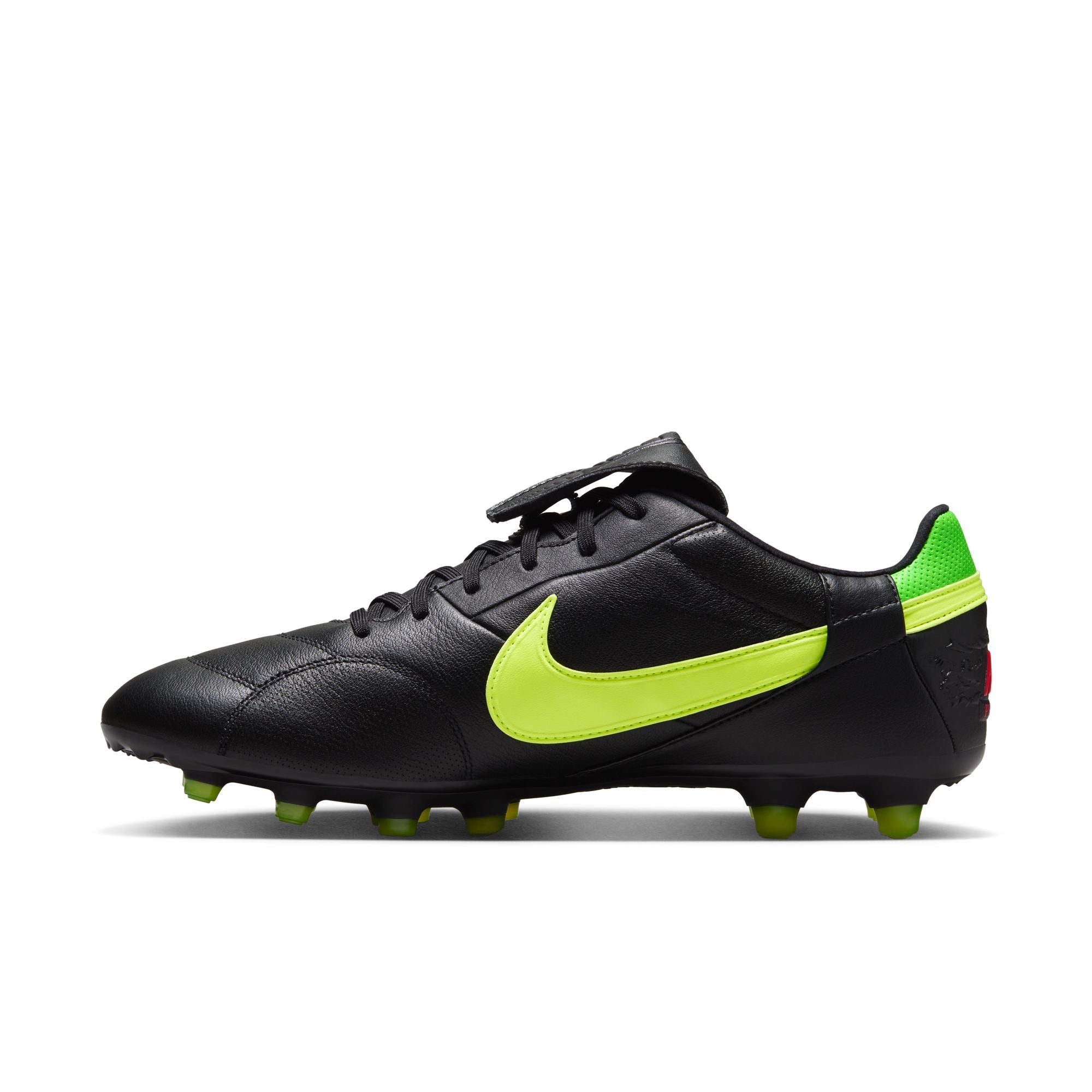 Nike Premier 3 FG Soccer Cleats Black Volt M 9.5