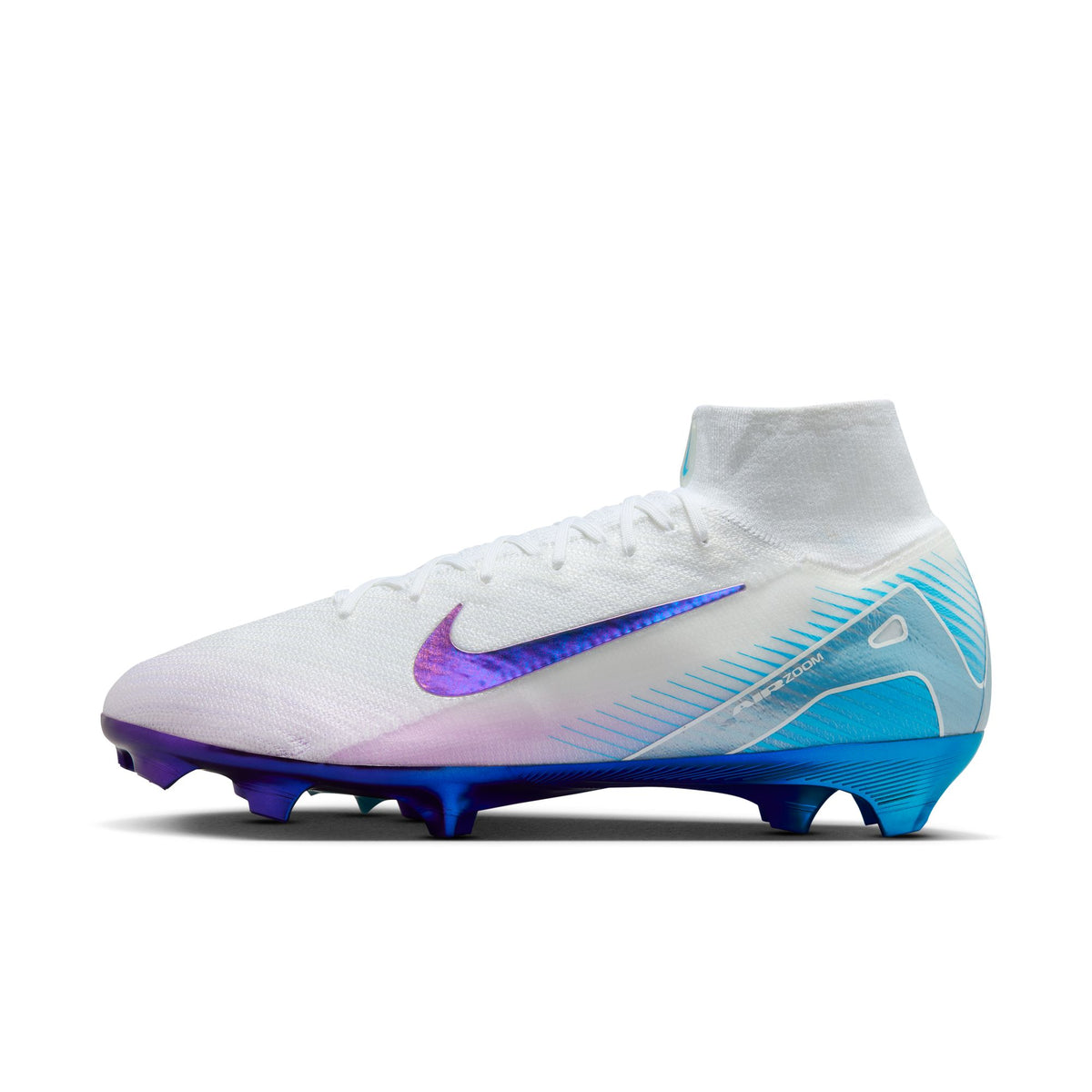 Nike Mercurial Superfly 10 Elite AS FG High-Top Soccer Cleats - HV4888-100-NIKE by Nike | Available at Niky&#39;s Sports